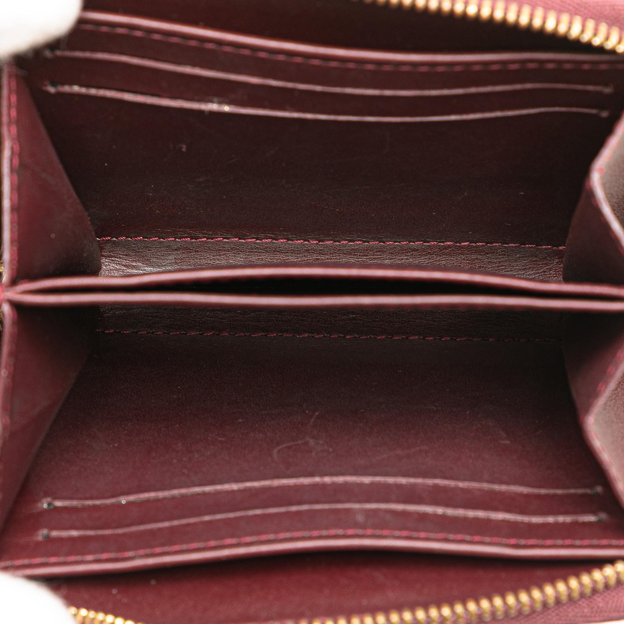 Louis Vuitton Monogram Vernis Zippy Coin Purse