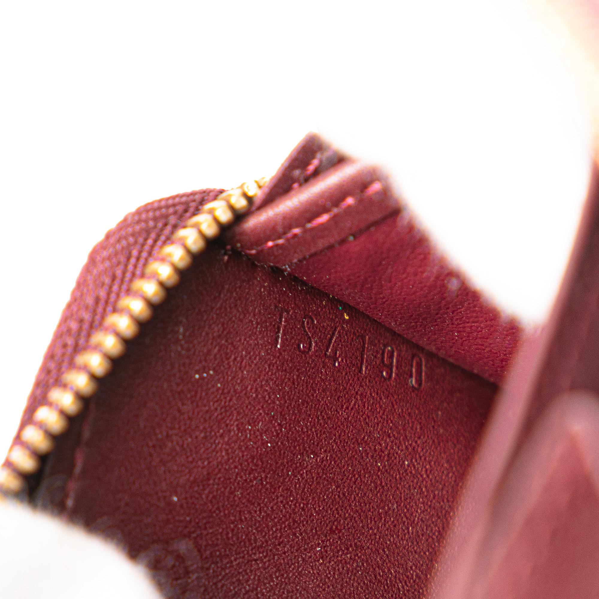 Louis Vuitton Monogram Vernis Zippy Coin Purse