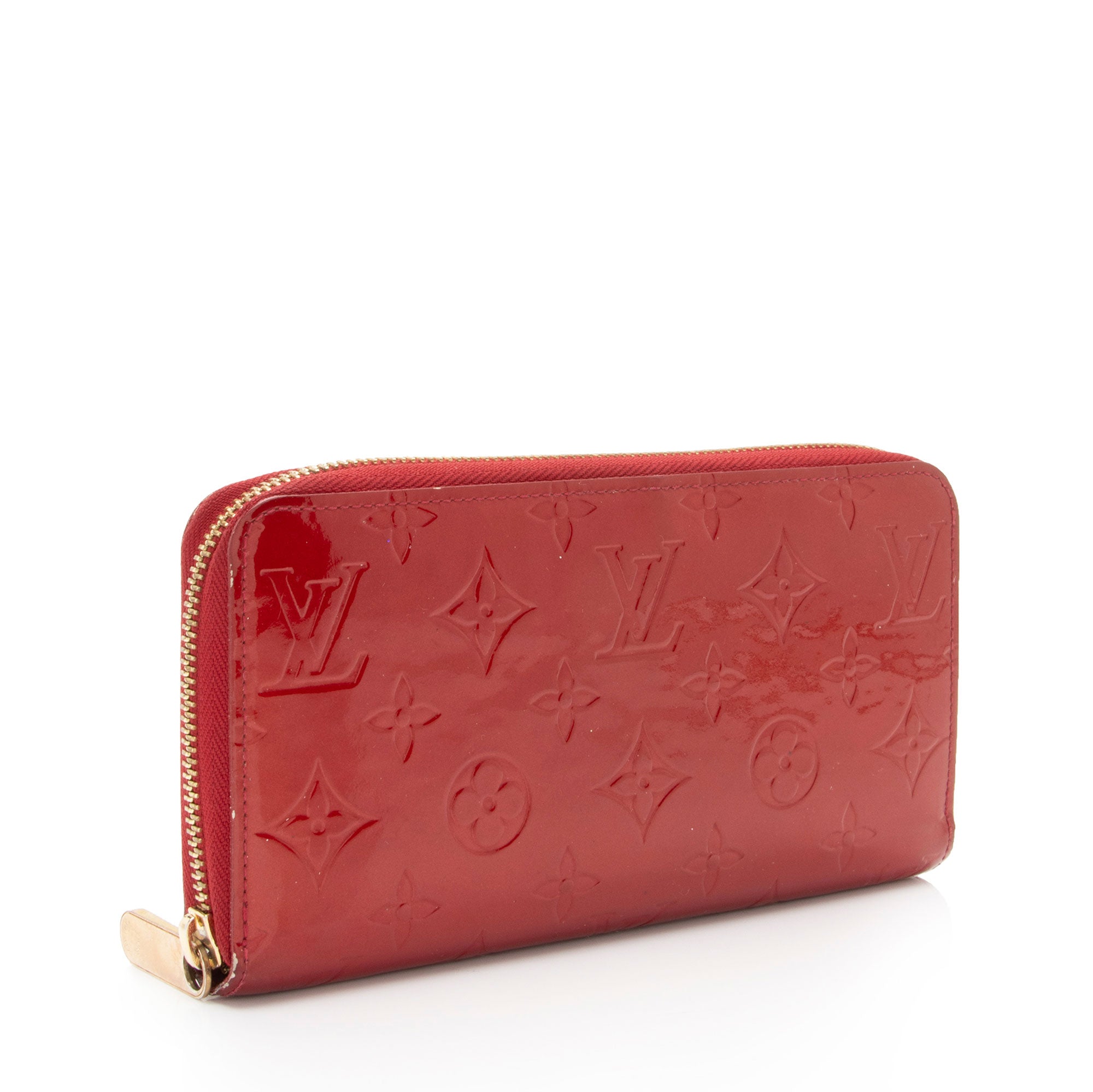Louis Vuitton Monogram Vernis Zippy Wallet (SHF-hf4RJT)