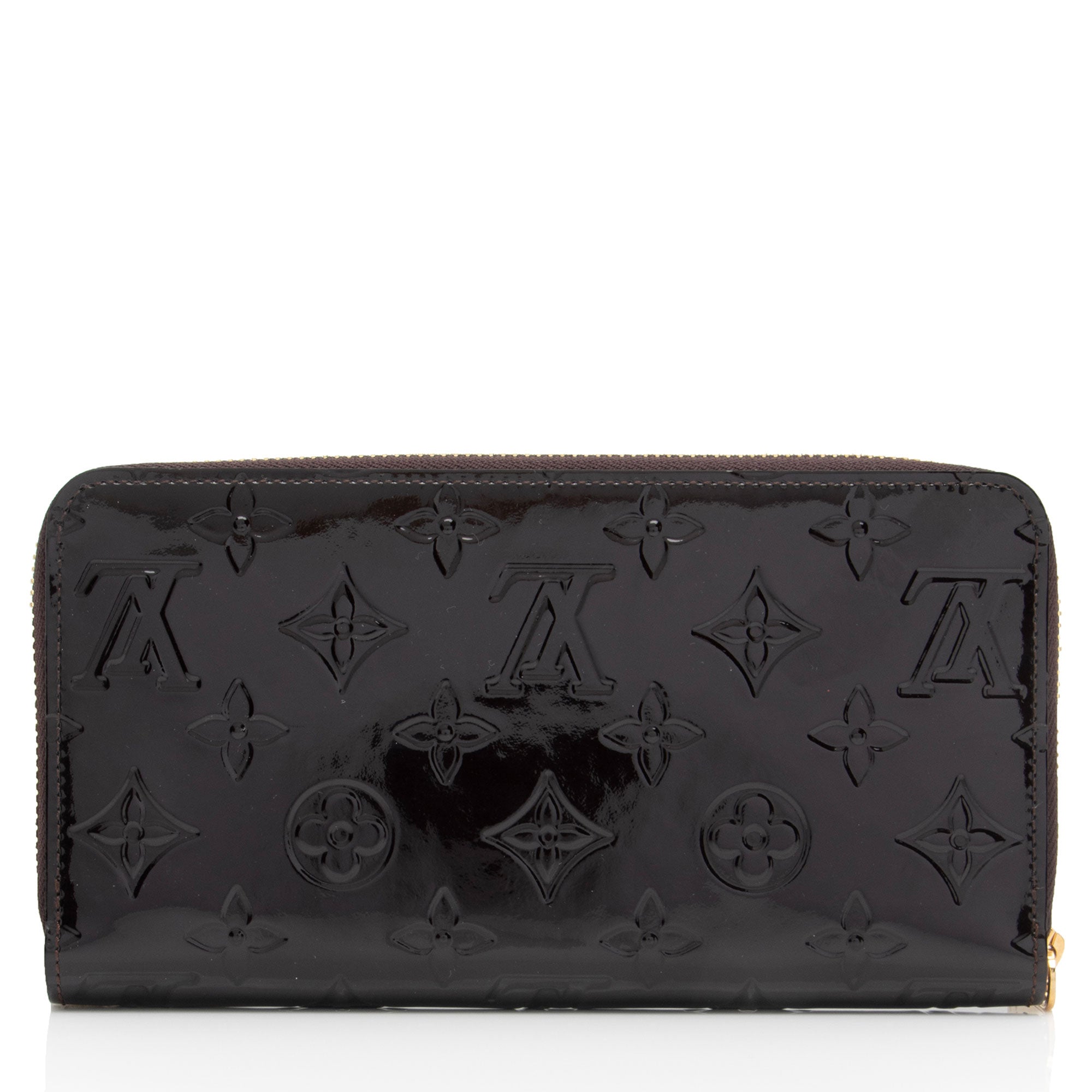 Louis Vuitton Monogram Vernis Zippy Wallet (SHF-n5wBvZ)