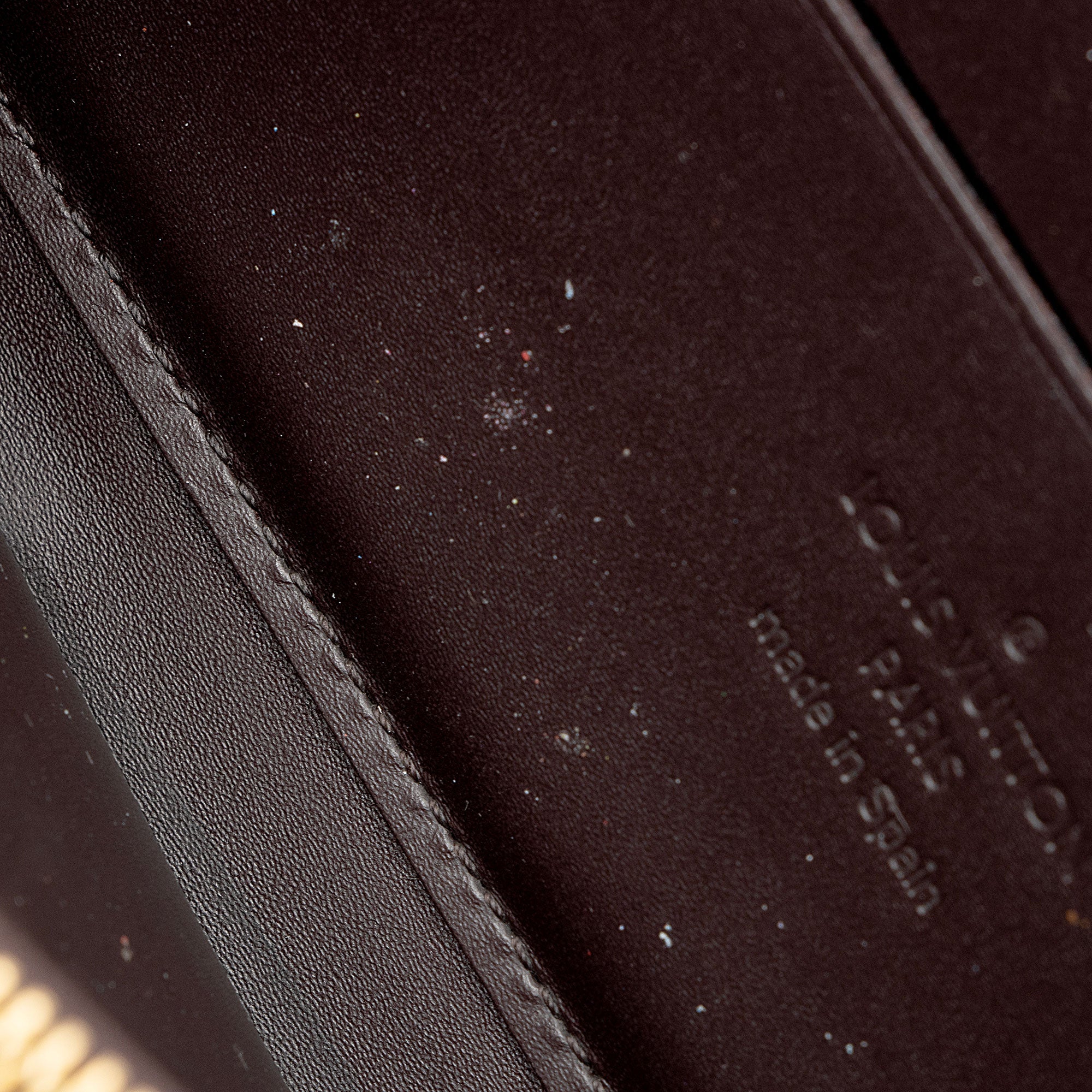 Louis Vuitton Monogram Vernis Zippy Wallet (SHF-0wPWNy)