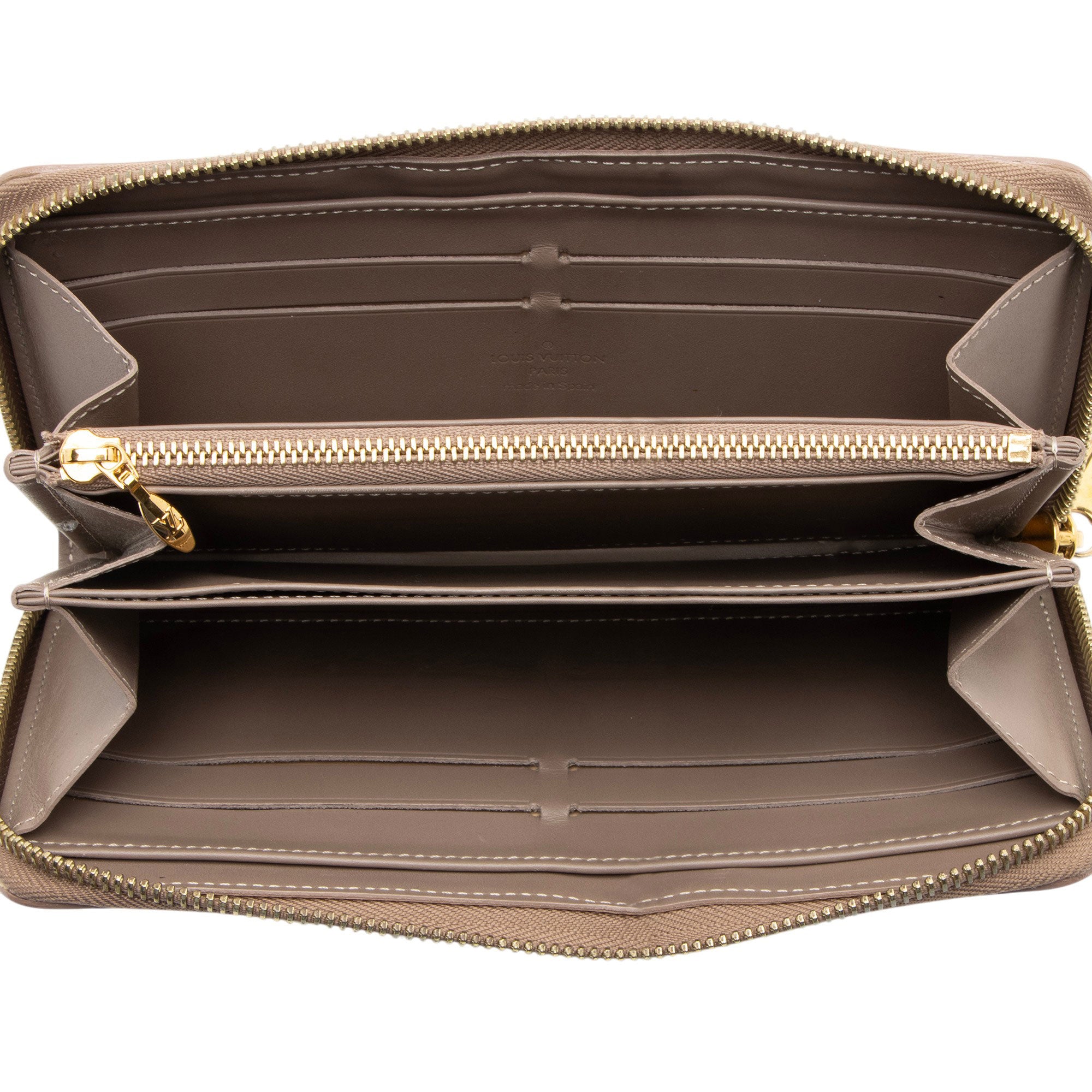 Louis Vuitton Monogram Vernis Zippy Wallet