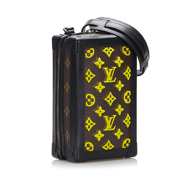 Louis Vuitton Soft Trunk Bag Monogram Tuffetage Canvas Mini Brown 21809055
