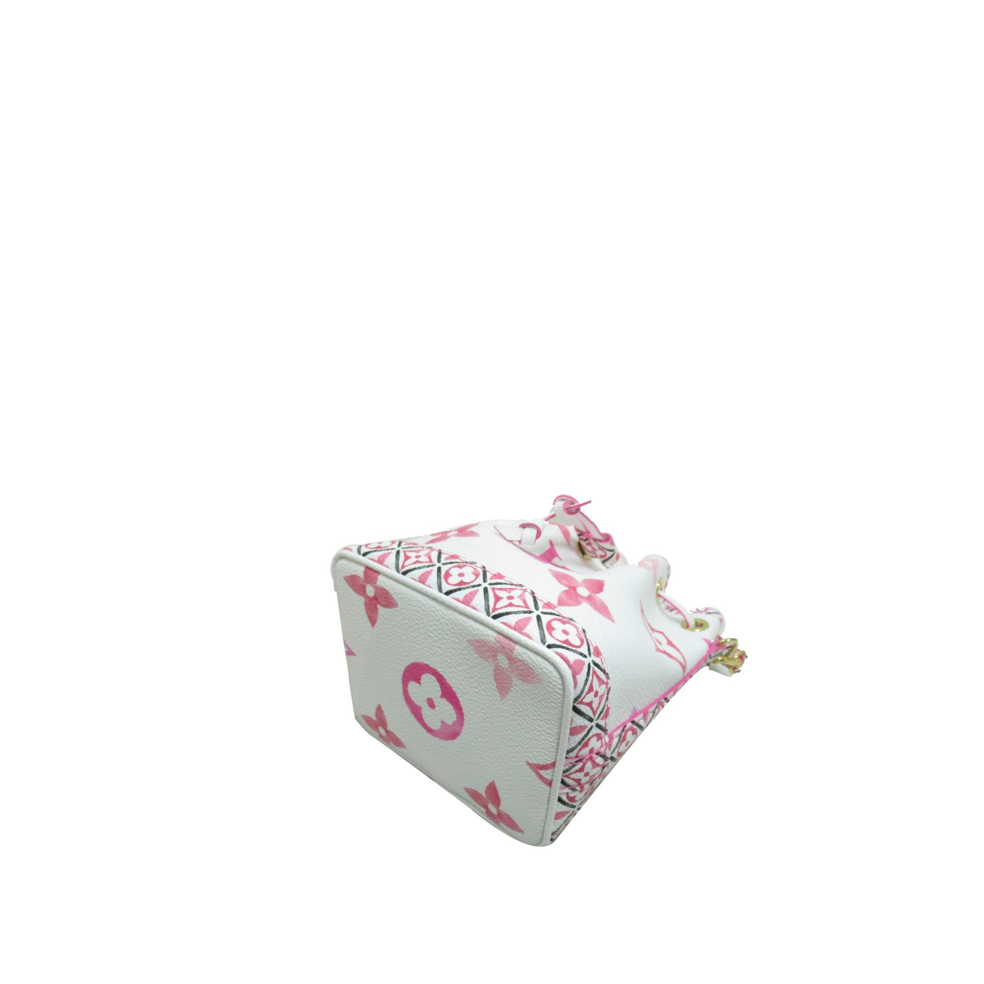 Louis Vuitton Monogram Watercolor Giant Nano Noe By The Pool (SHG-EWk9No)