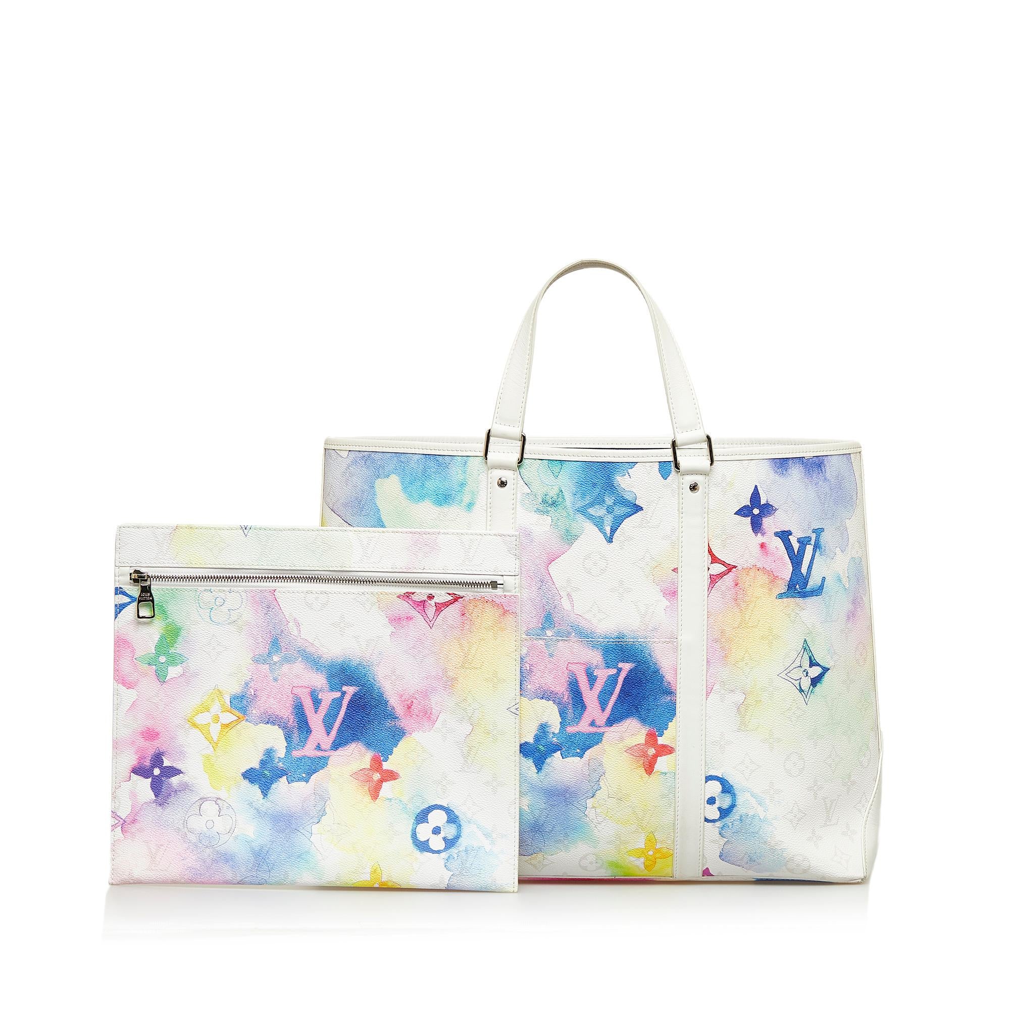 Louis Vuitton Monogram Watercolor New Tote GM (SHG-R58nWK)