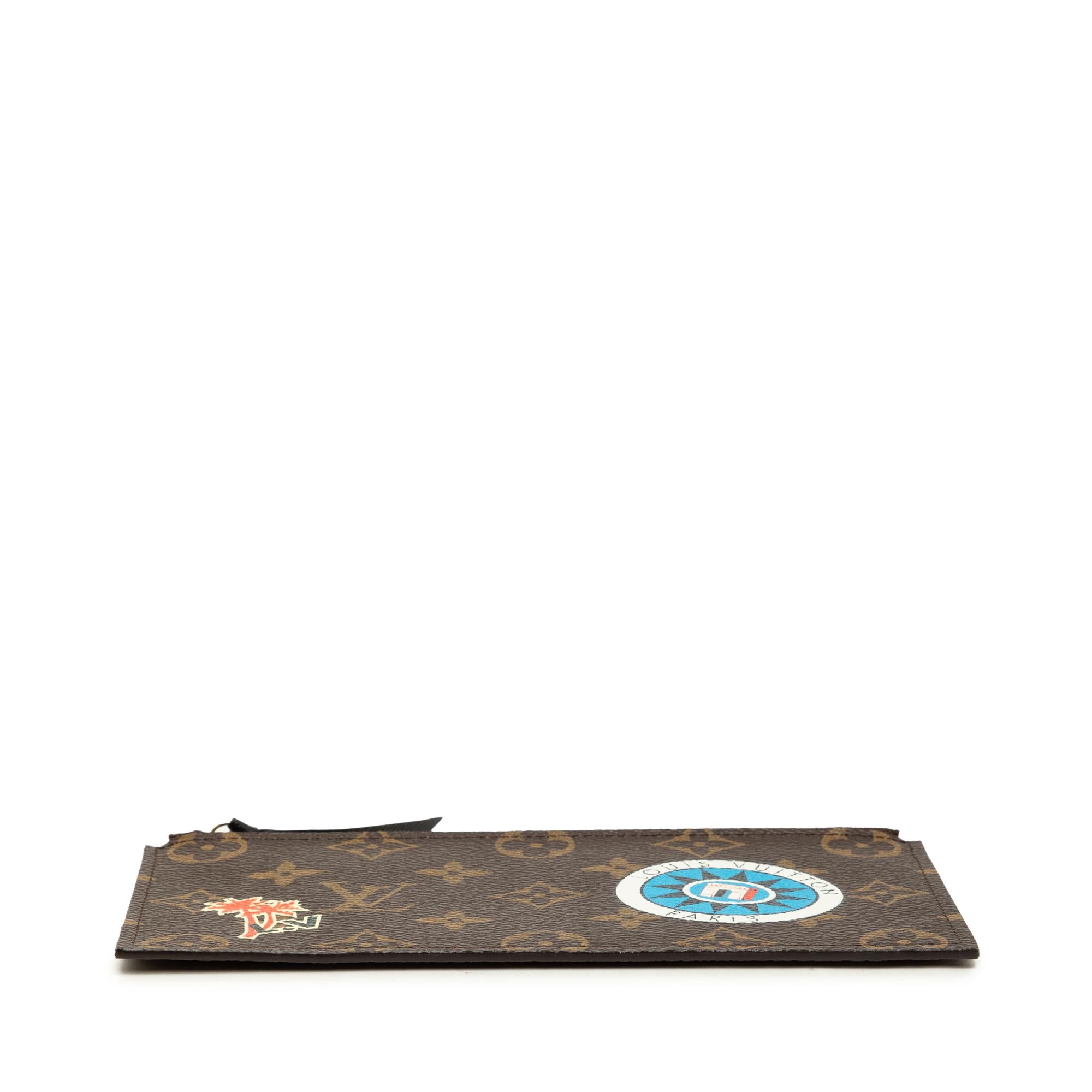 Louis Vuitton Monogram World Tour Felicie Insert Zip Pouch