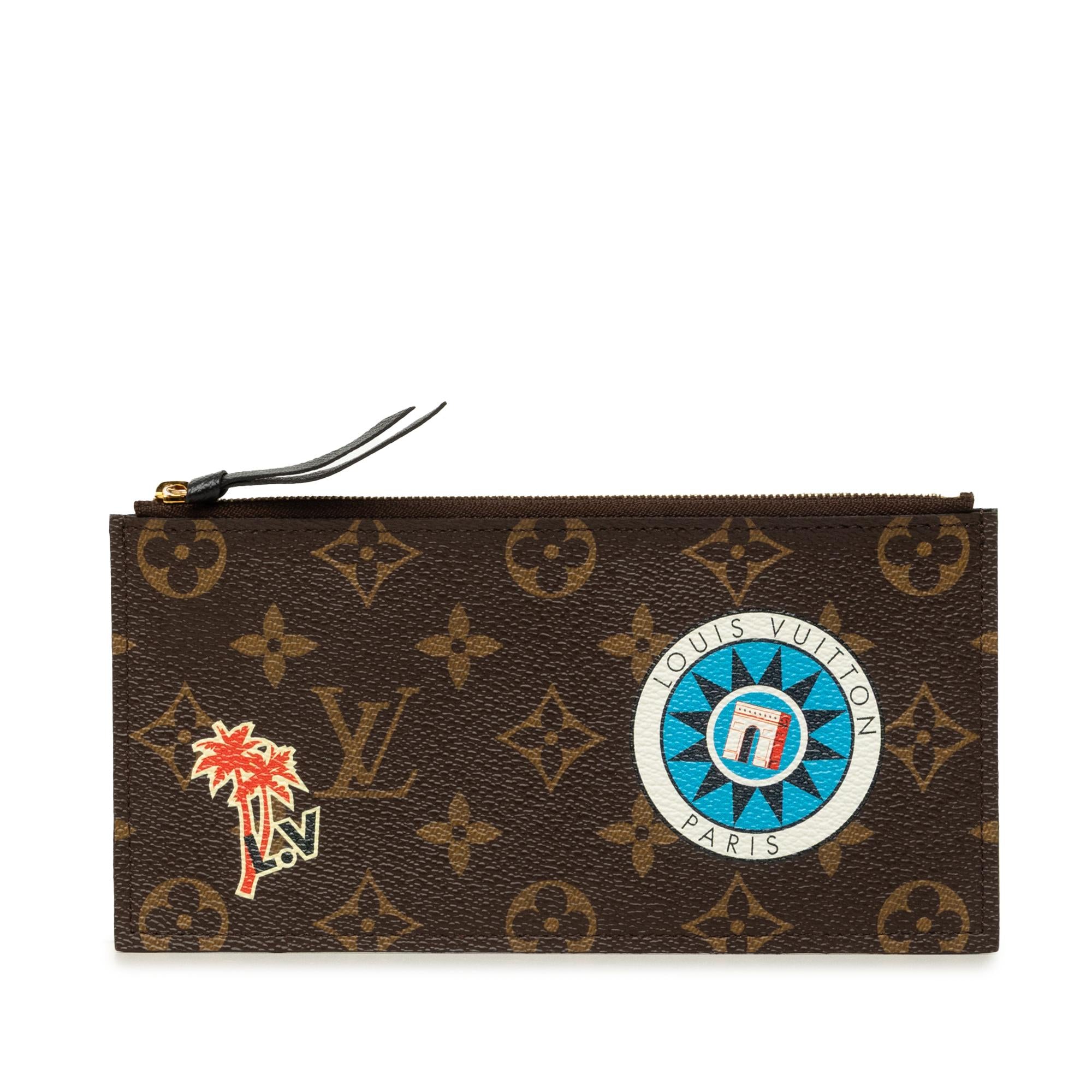 Louis Vuitton Monogram World Tour Felicie Insert Zip Pouch