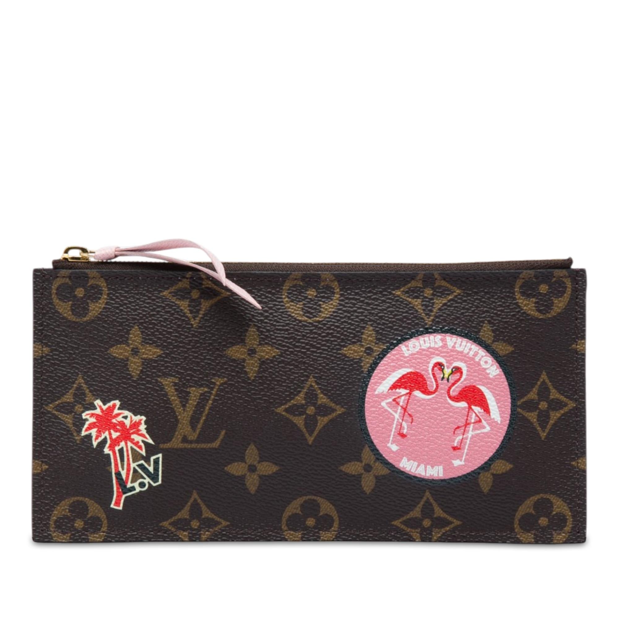 Louis Vuitton Monogram World Tour Pochette Felicie Zippered Insert