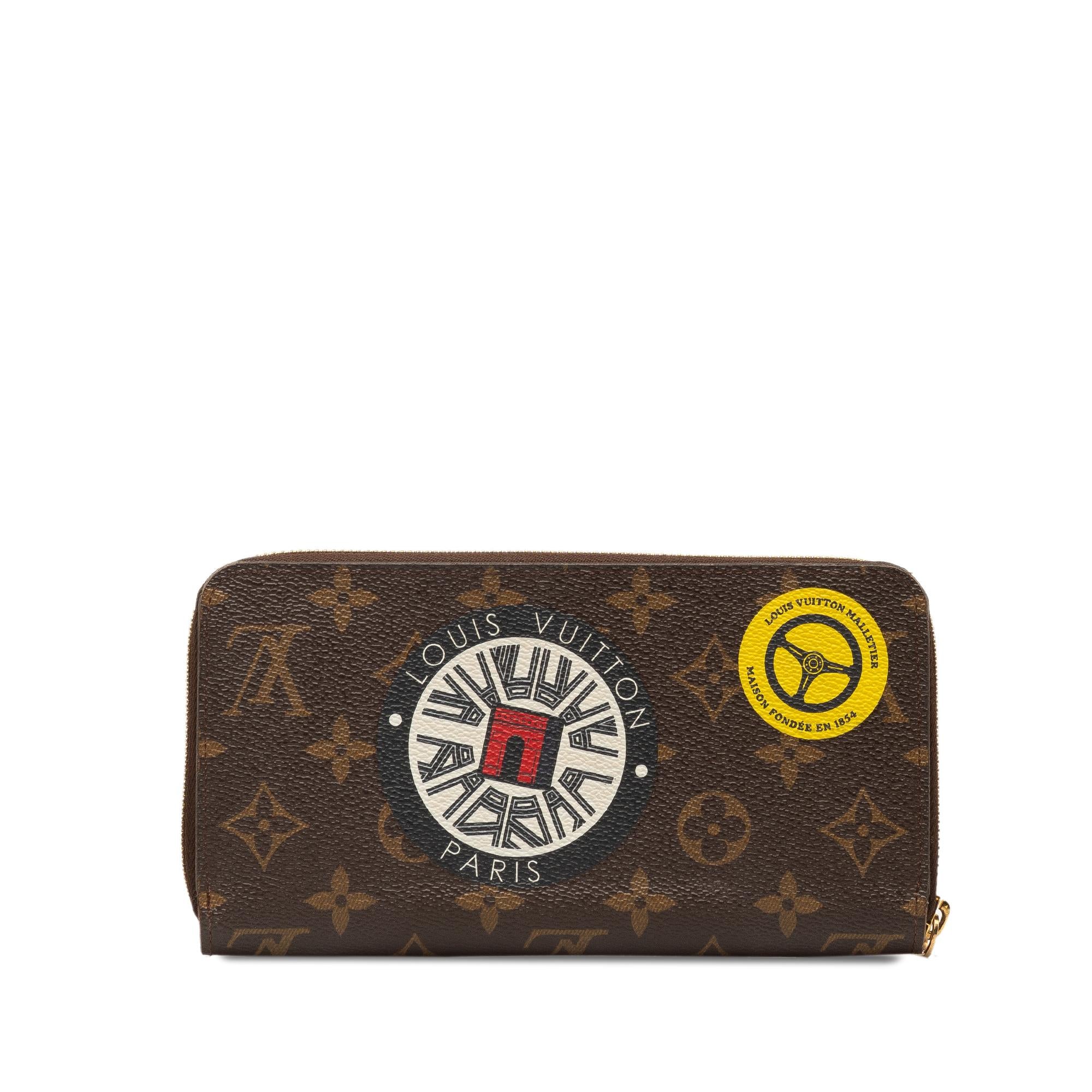 Louis Vuitton Monogram World Tour Zippy Long Wallet (SHG-qEL4ZE)