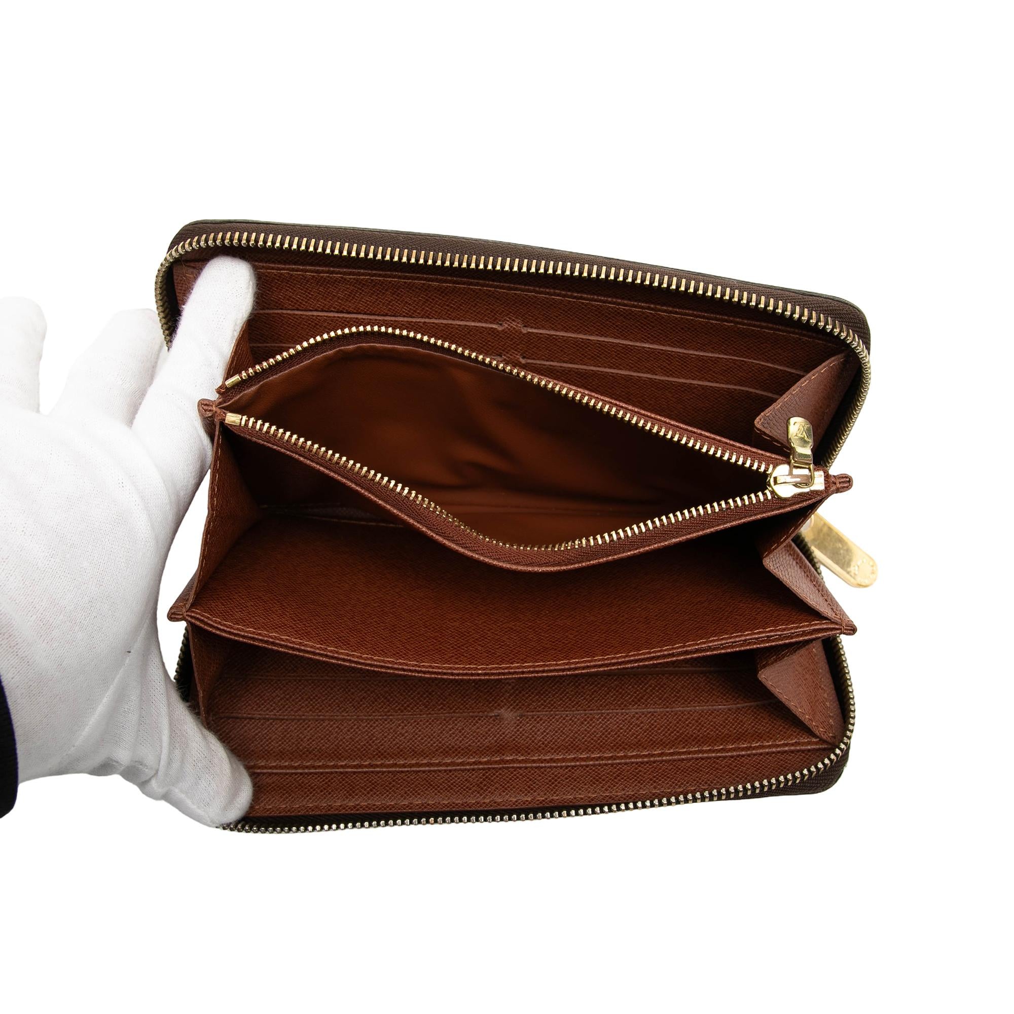 Louis Vuitton Monogram Zippy Long Wallet
