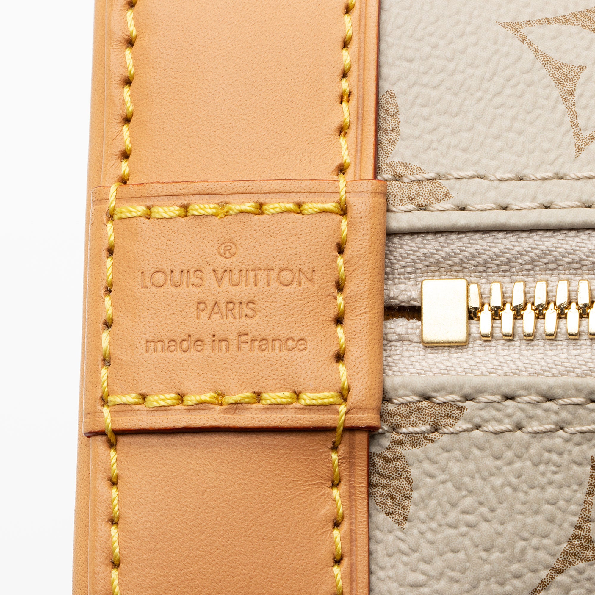 Louis Vuitton Monopaname Canvas Alma BB Satchel