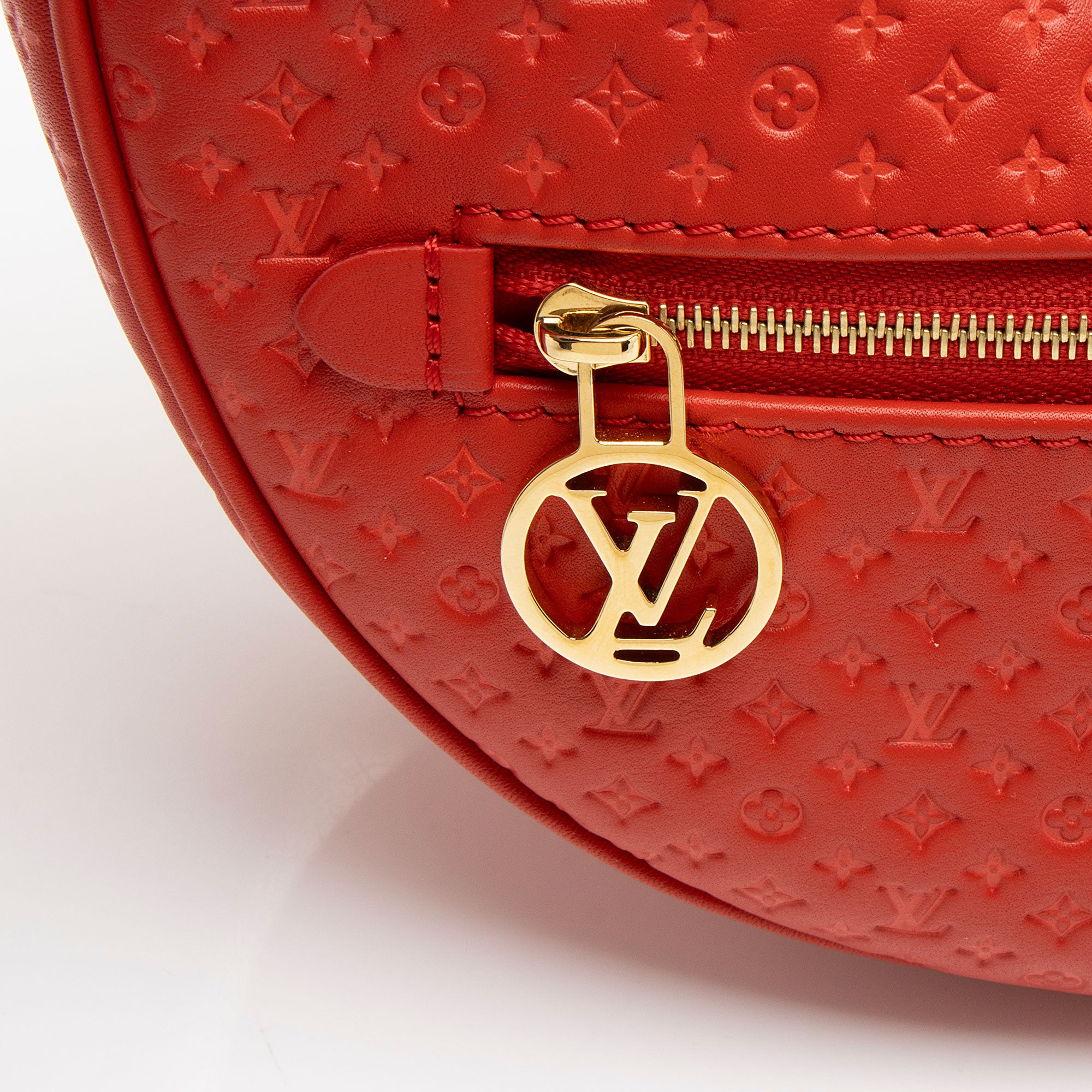 Louis Vuitton Nanogram Embossed Loop Shoulder Bag