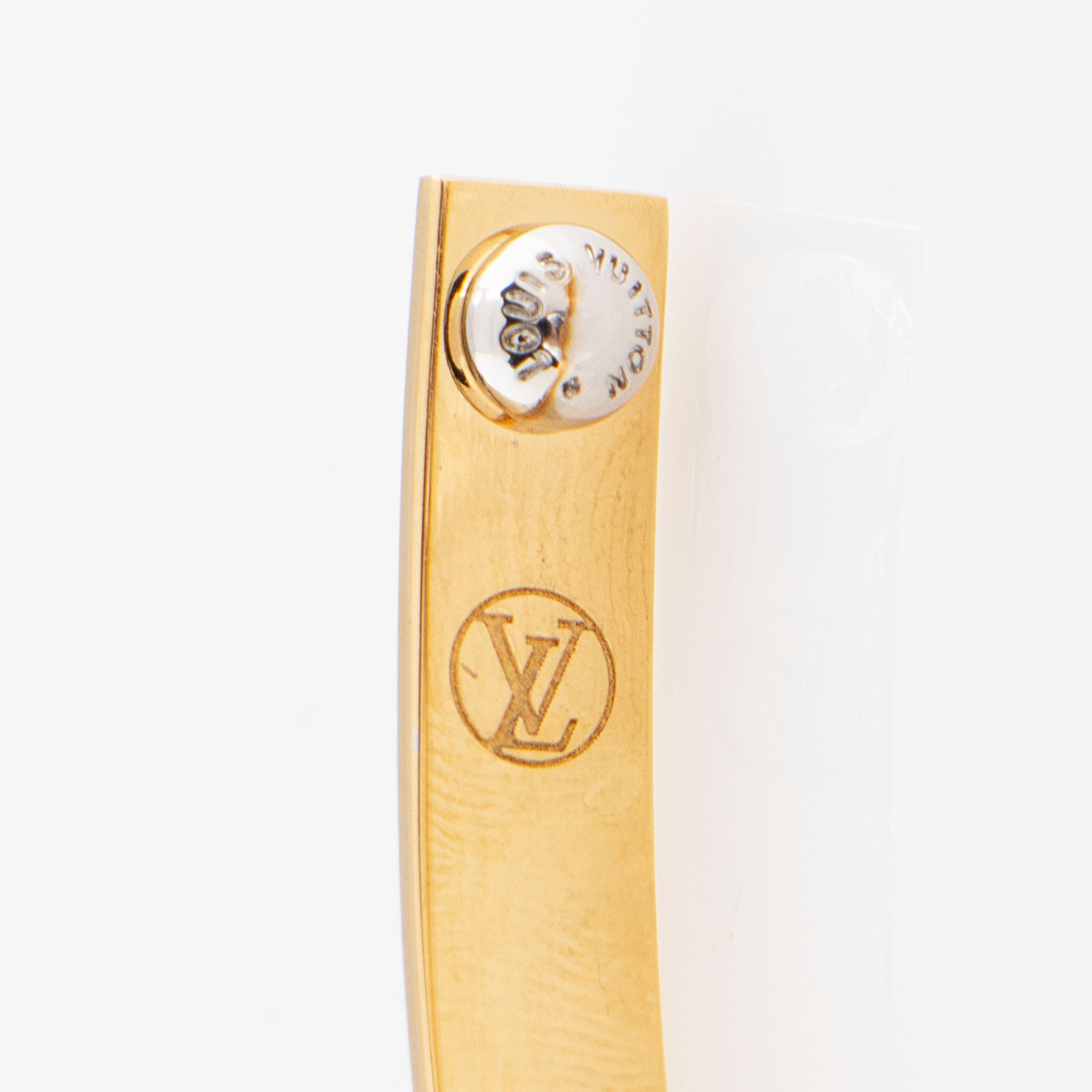 Louis Vuitton Nanogram Hoop Earrings