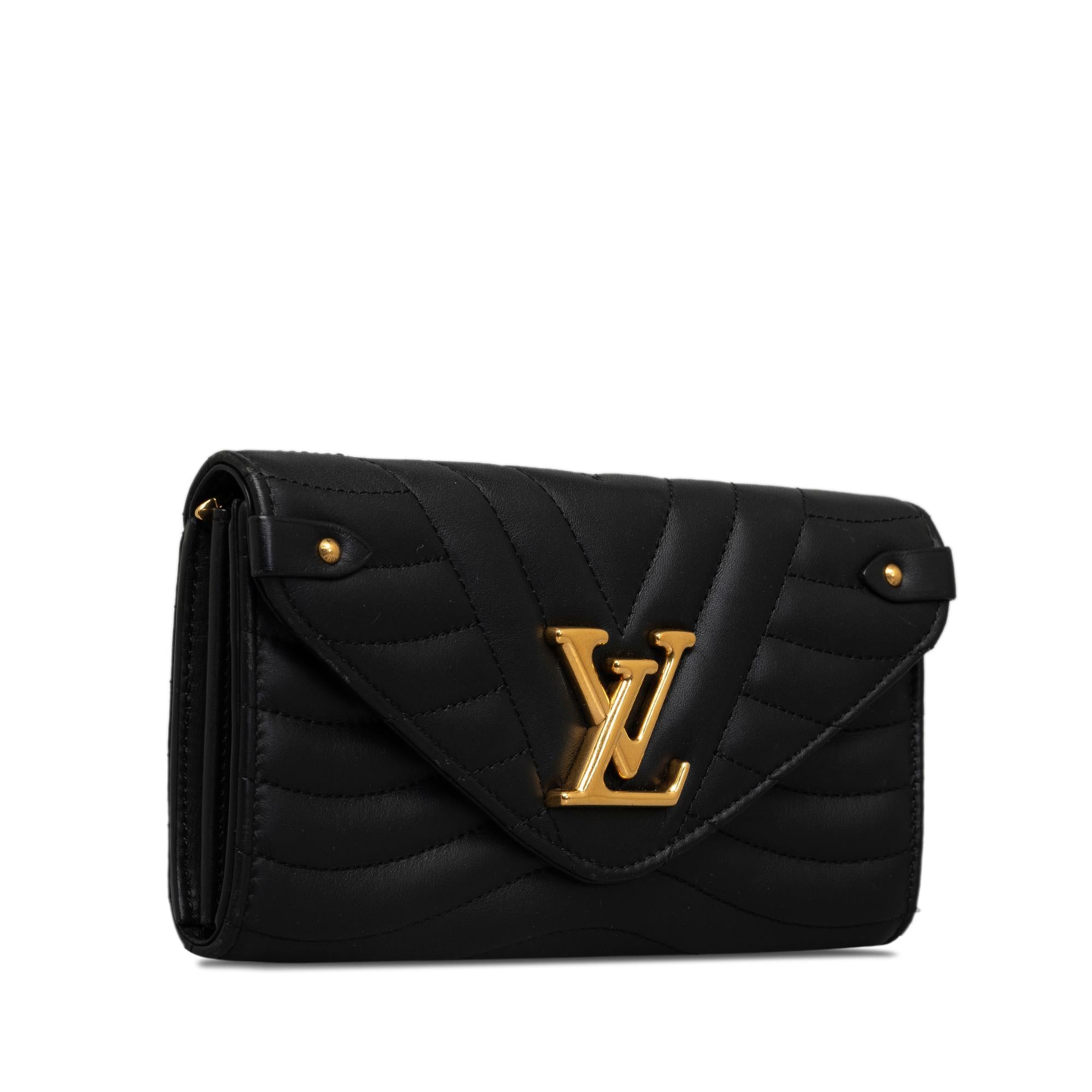 Louis Vuitton New Wave Long Wallet (SHG-xTwyGy)