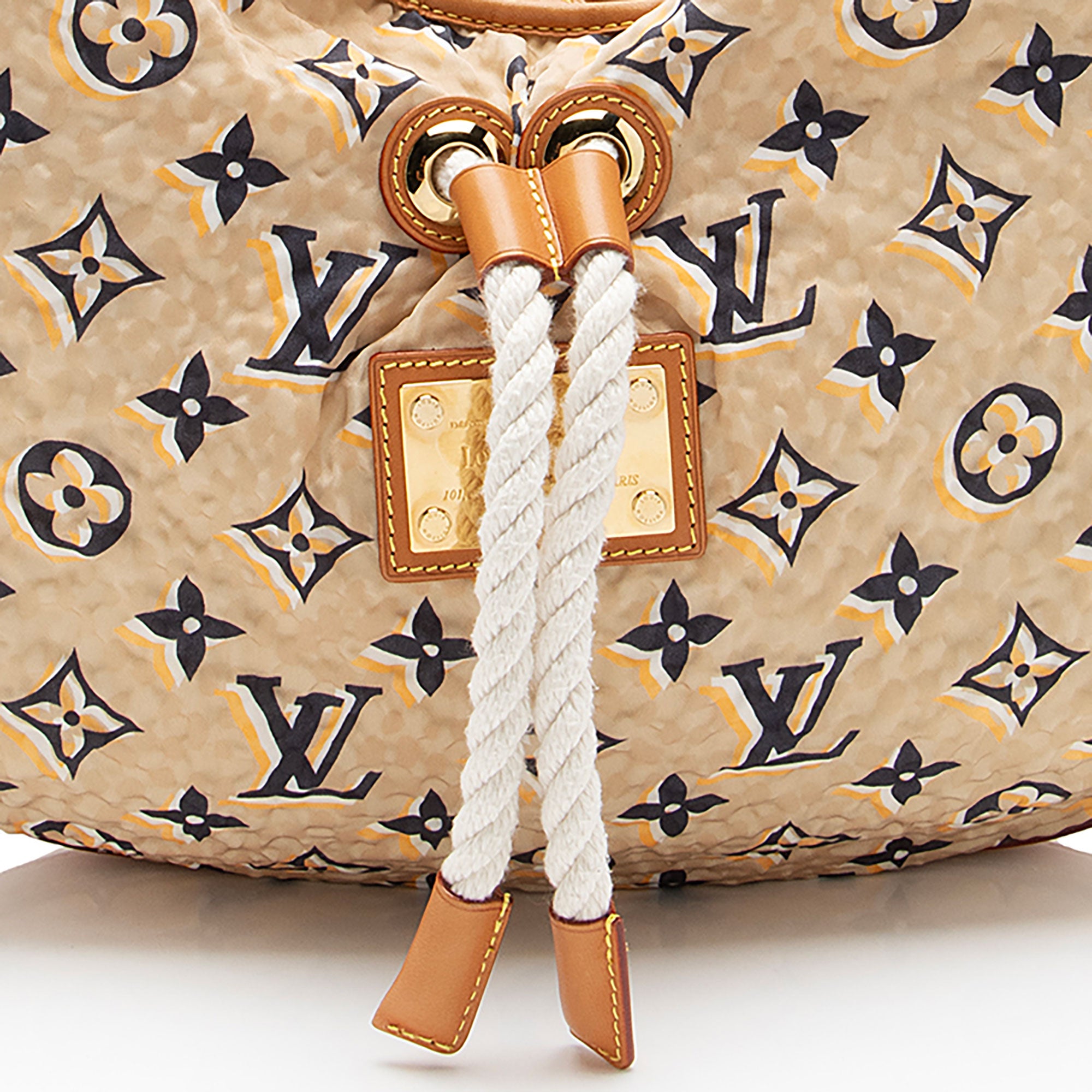 Louis Vuitton Nylon Limited Edition Bulles MM Shoulder Bag