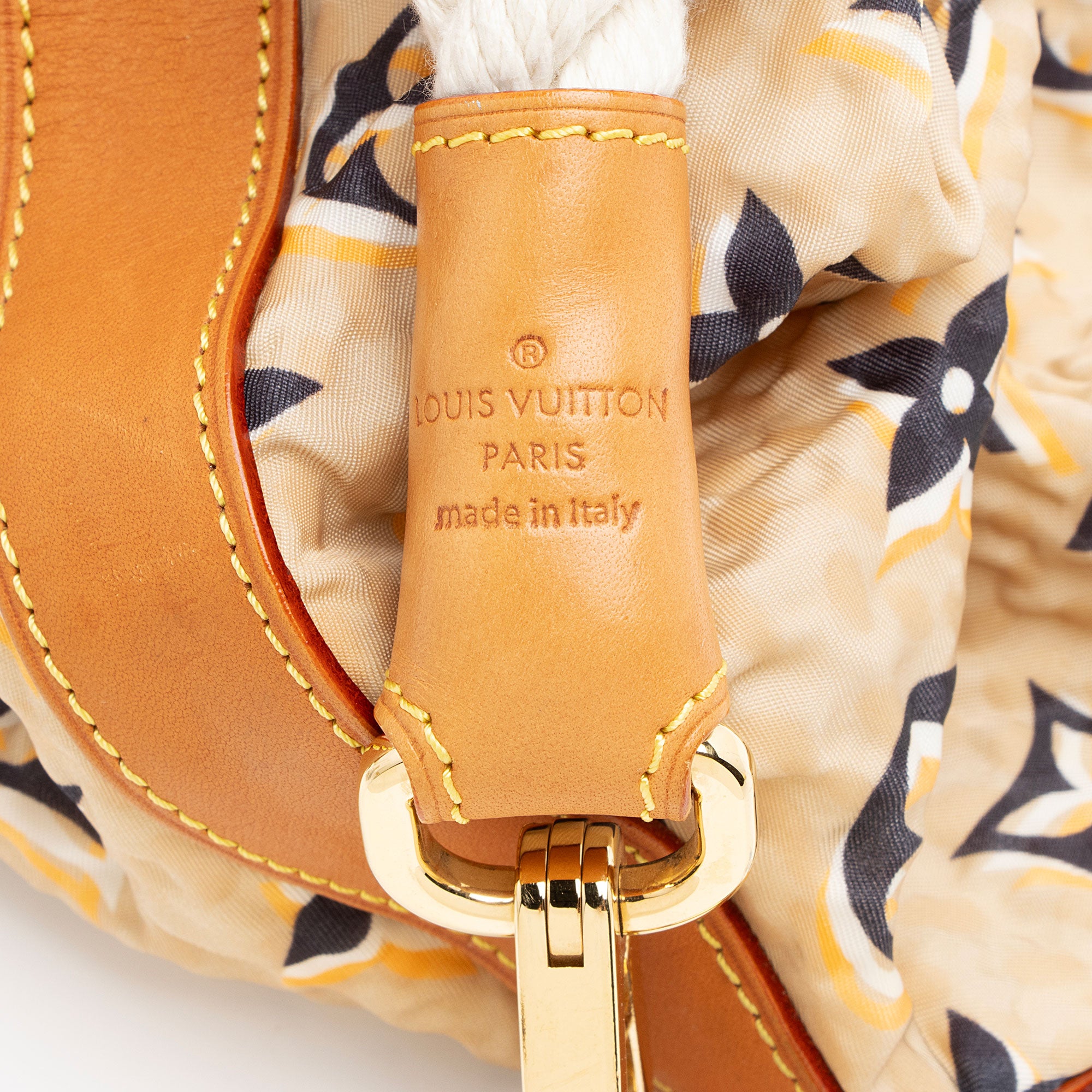 Louis Vuitton Nylon Limited Edition Bulles MM Shoulder Bag