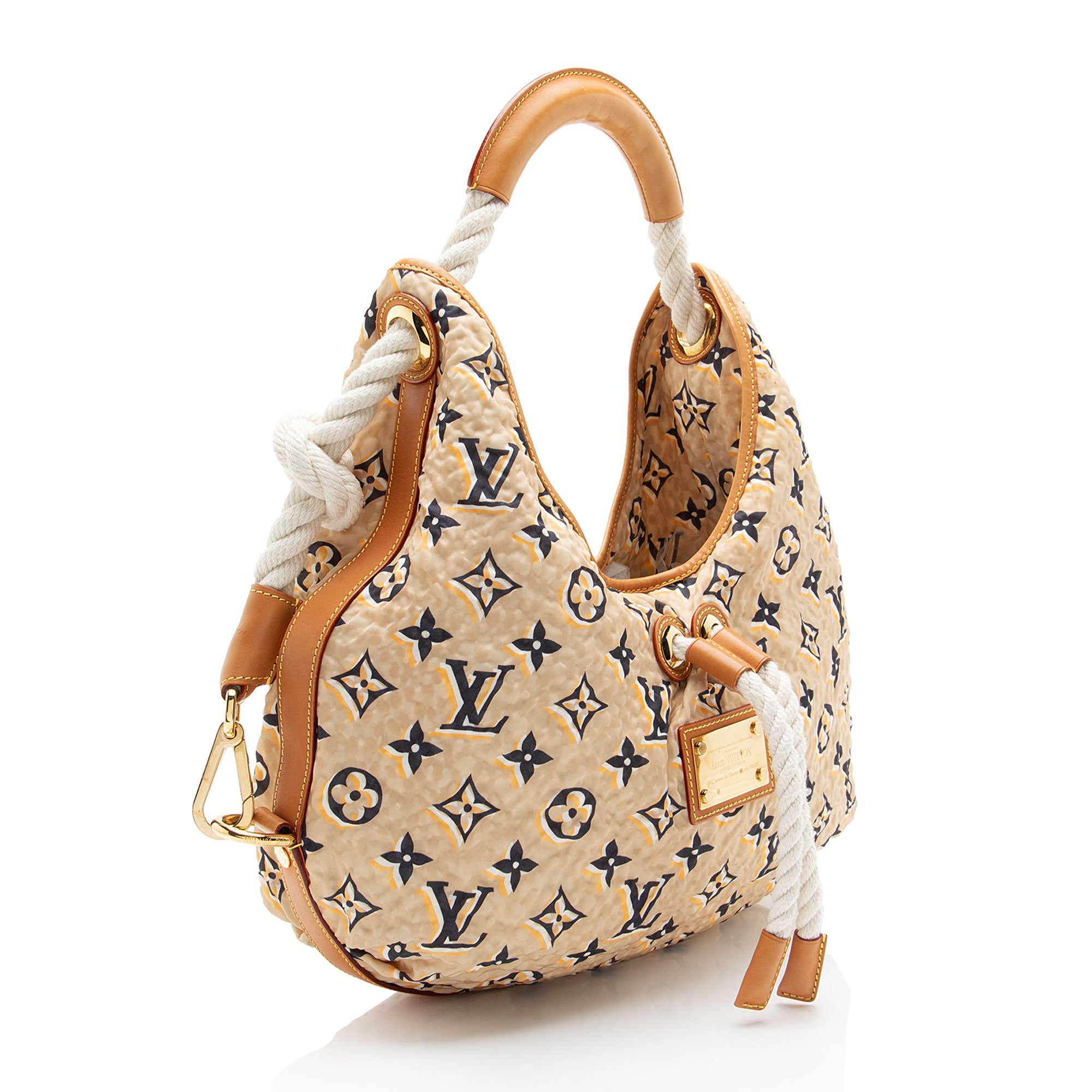 Louis Vuitton Nylon Limited Edition Bulles MM Shoulder Bag
