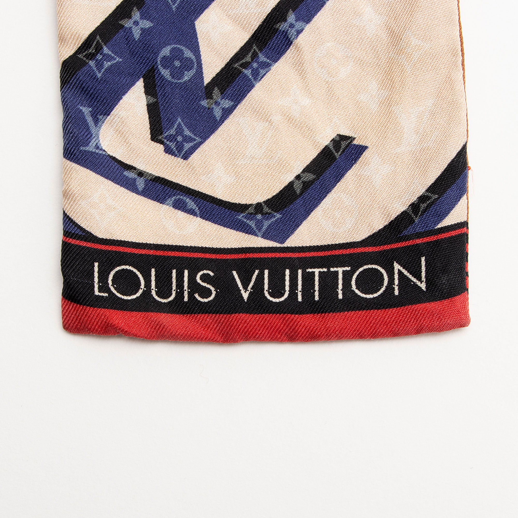 Louis Vuitton Silk Planet Bandeau