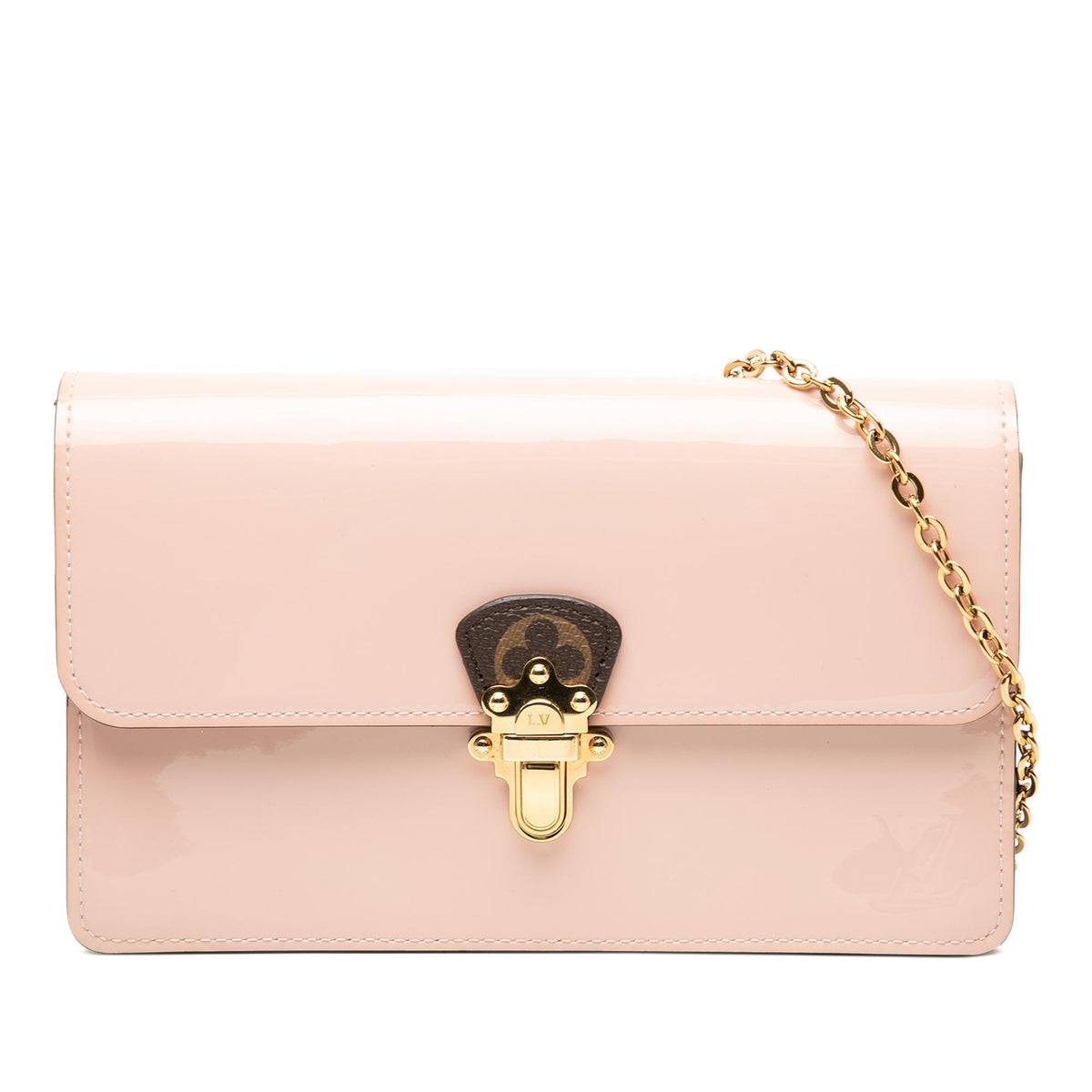 Louis Vuitton Portefeuille Cherrywood Wallet On Chain