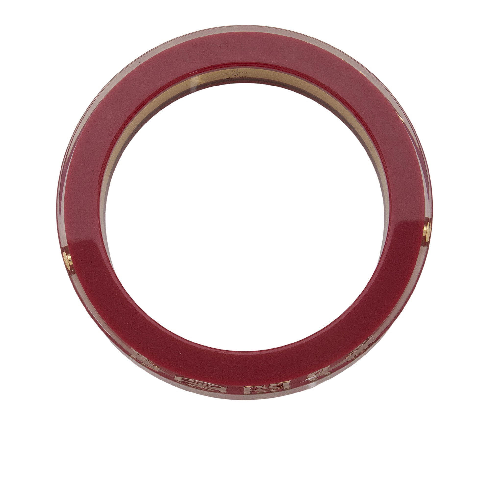 Louis Vuitton Resin Wanted Bangle Bracelet (SHF-WlAoOc)