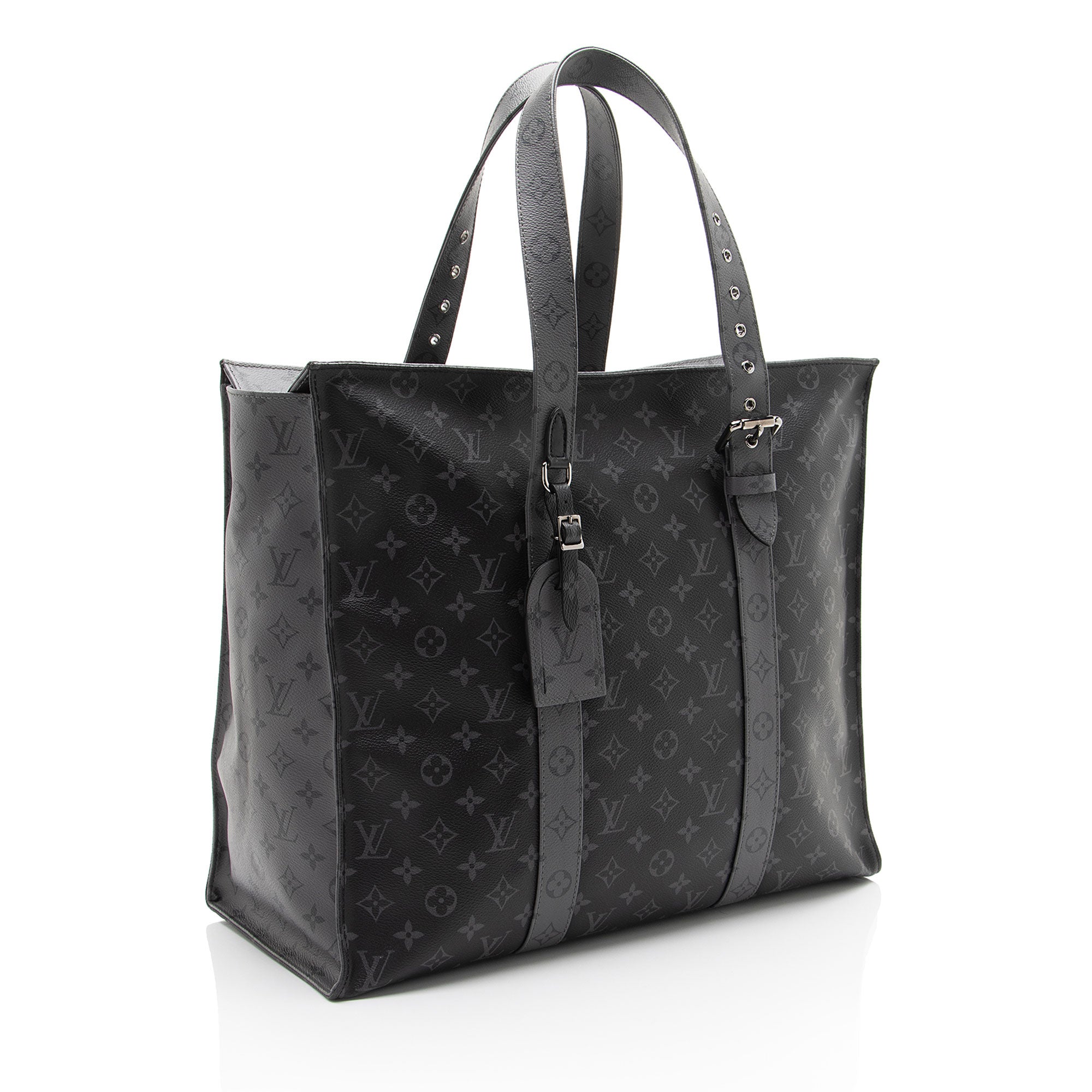 Louis Vuitton Reverse Monogram Canvas Eclipse New Cabas Zippe GM Tote