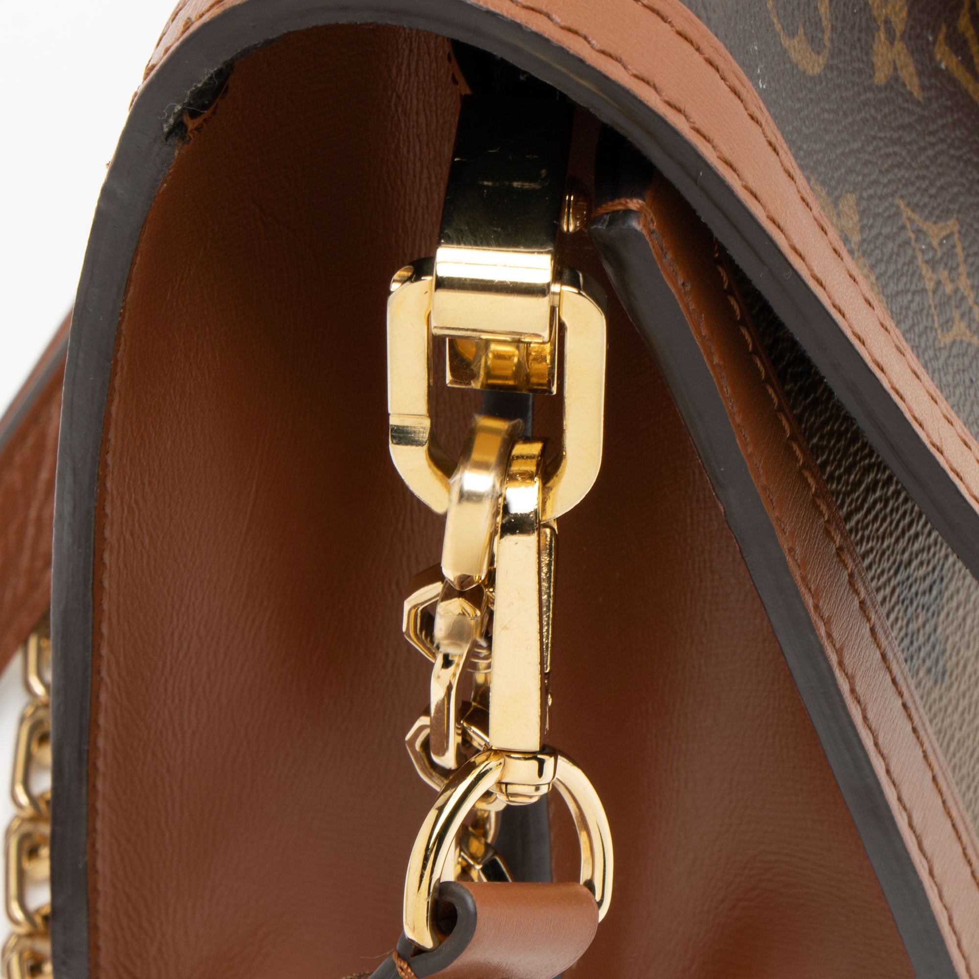 Louis Vuitton Reverse Monogram Dauphine MM Shoulder Bag