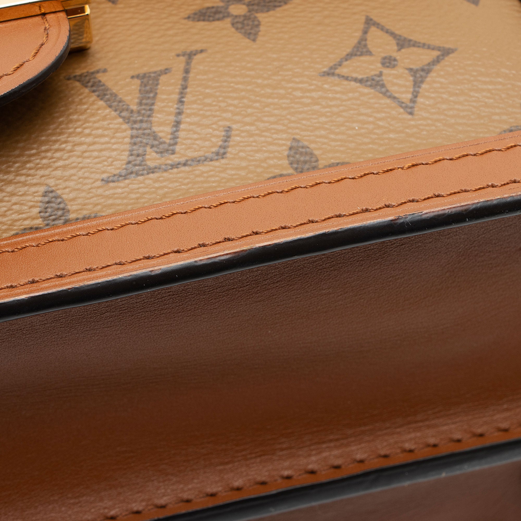 Louis Vuitton Reverse Monogram Dauphine MM Shoulder Bag