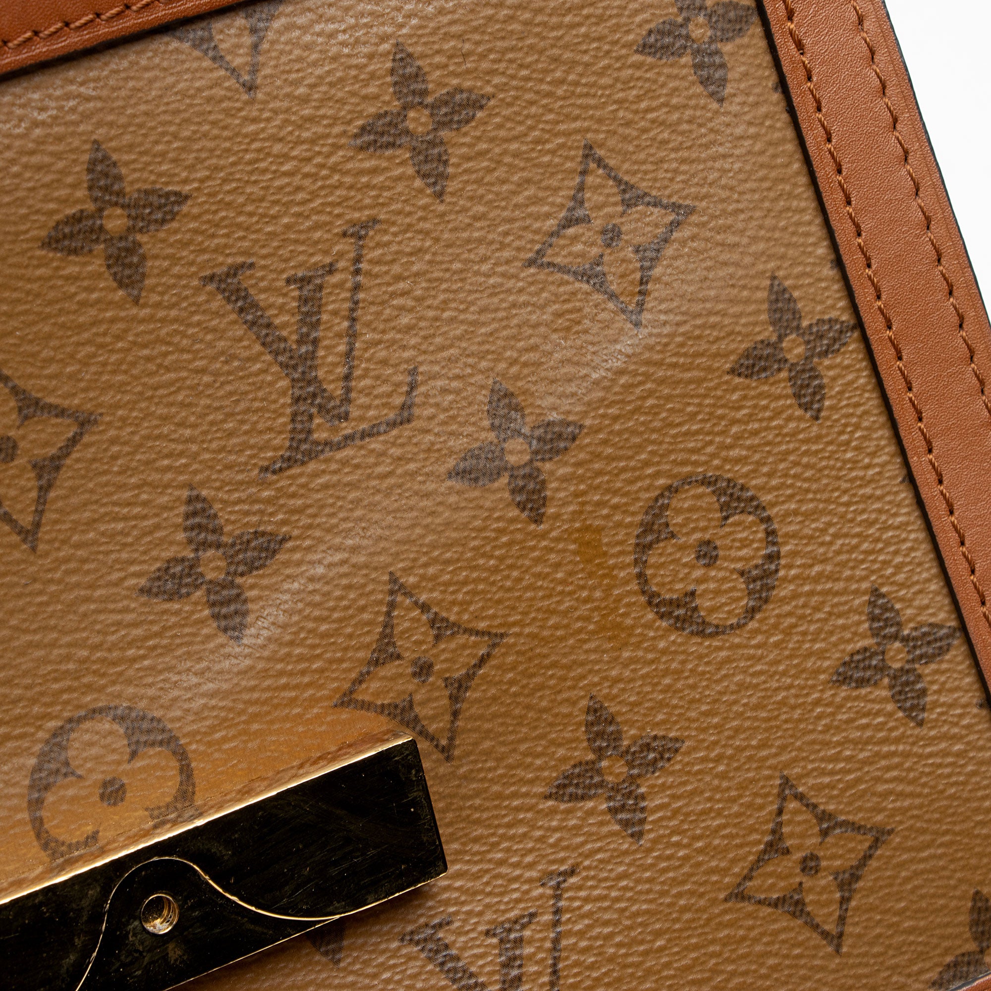 Louis Vuitton Reverse Monogram Dauphine MM Shoulder Bag