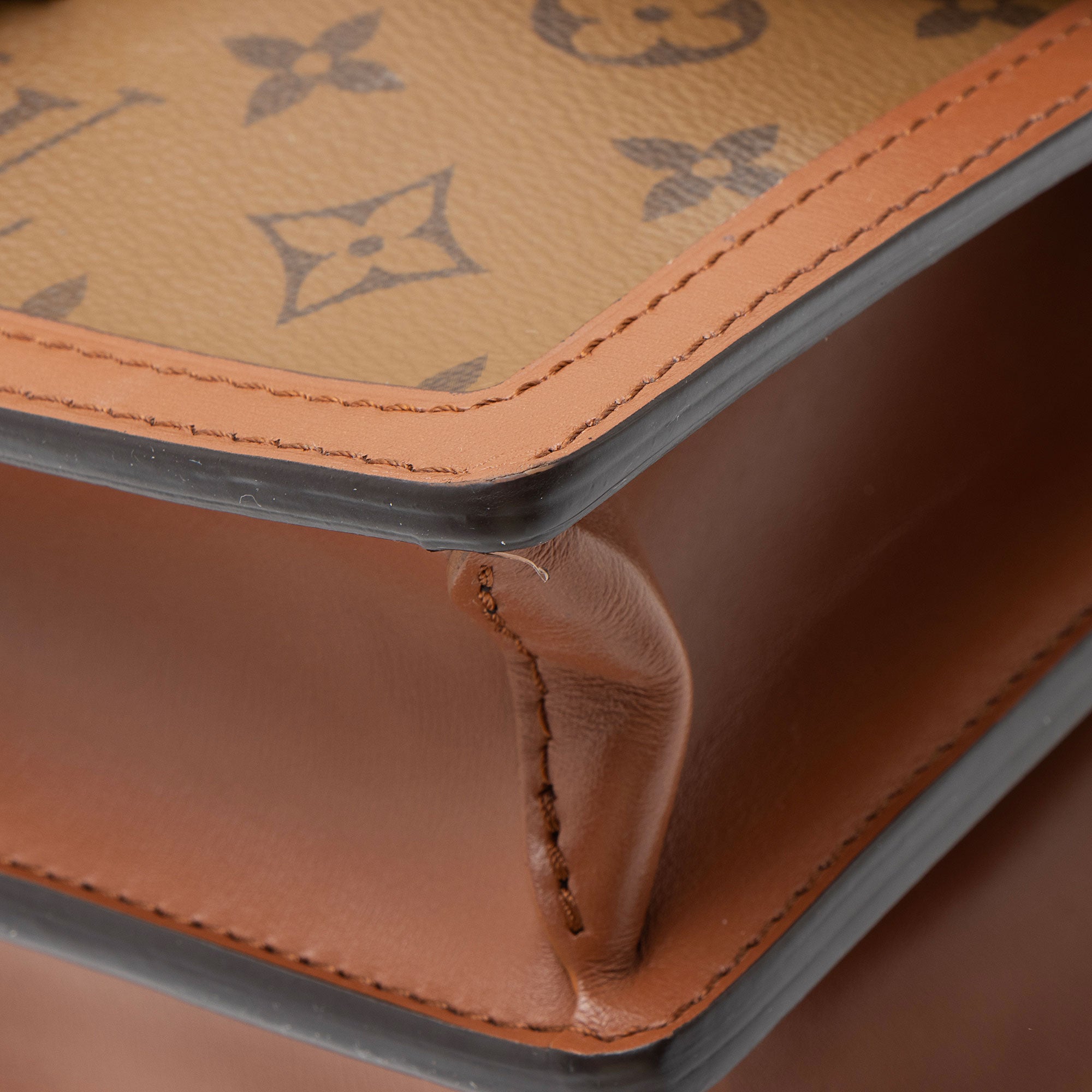 Louis Vuitton Reverse Monogram Dauphine MM Shoulder Bag