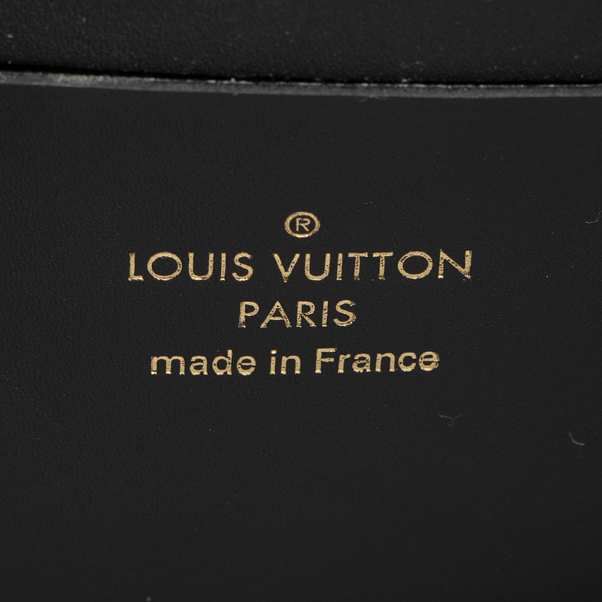 Louis Vuitton Reverse Monogram Dauphine Chain Wallet