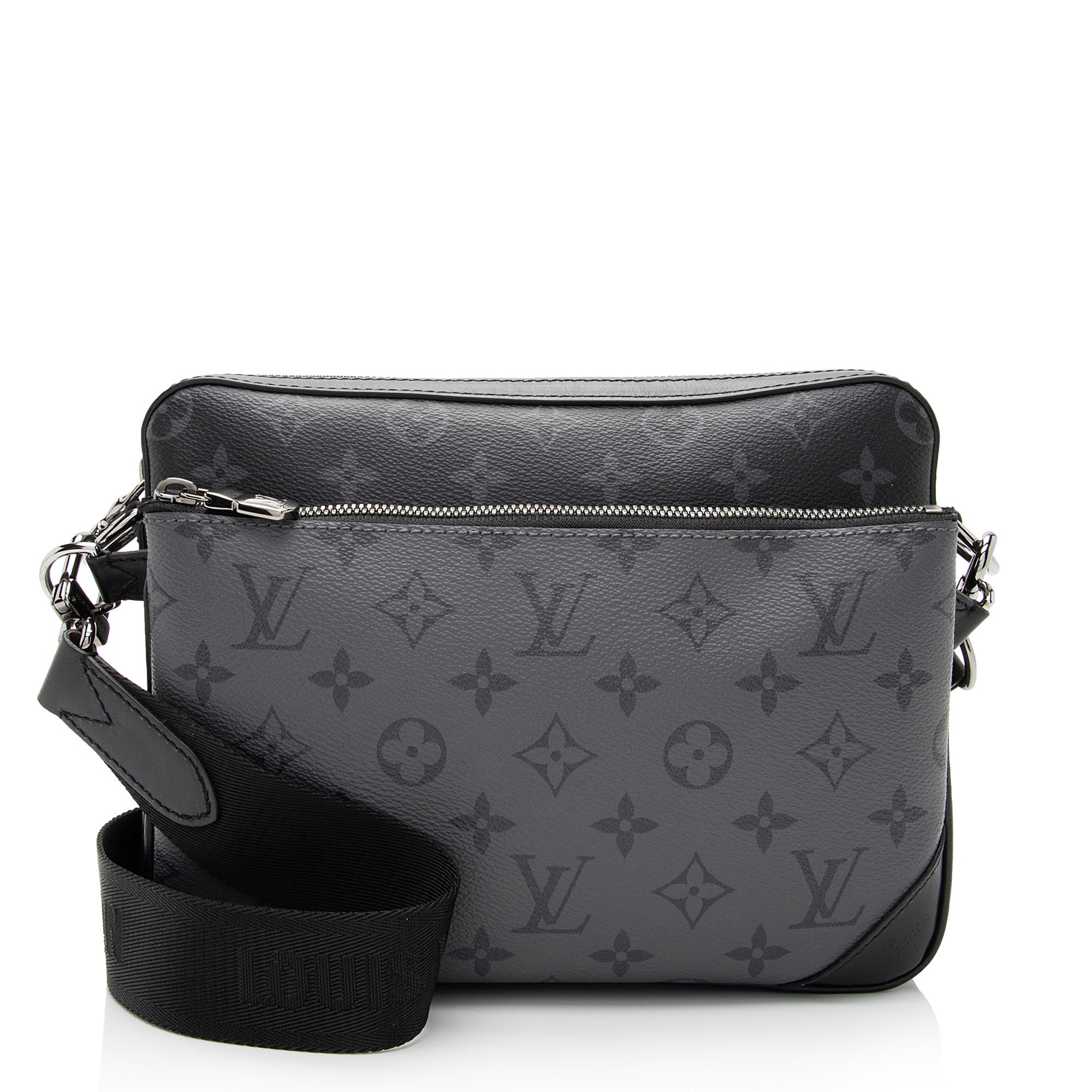 Louis Vuitton Reverse Monogram Eclipse Trio Messenger Bag (SHF-aOjc2U)