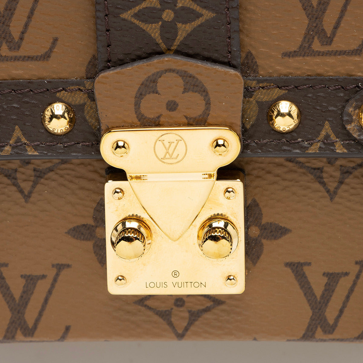Louis Vuitton Reverse Monogram Essential Trunk NM Shoulder Bag