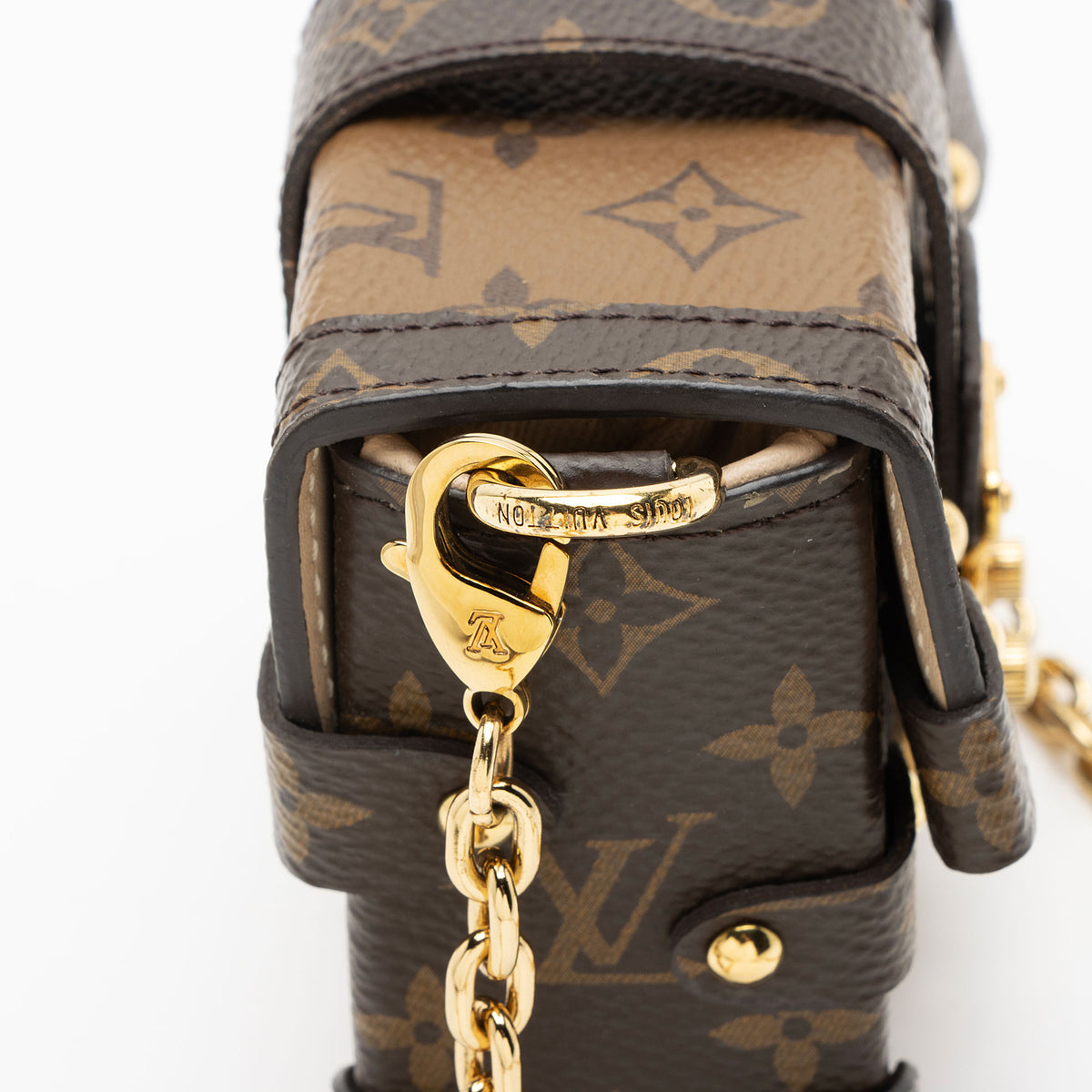 Louis Vuitton Reverse Monogram Essential Trunk NM Shoulder Bag