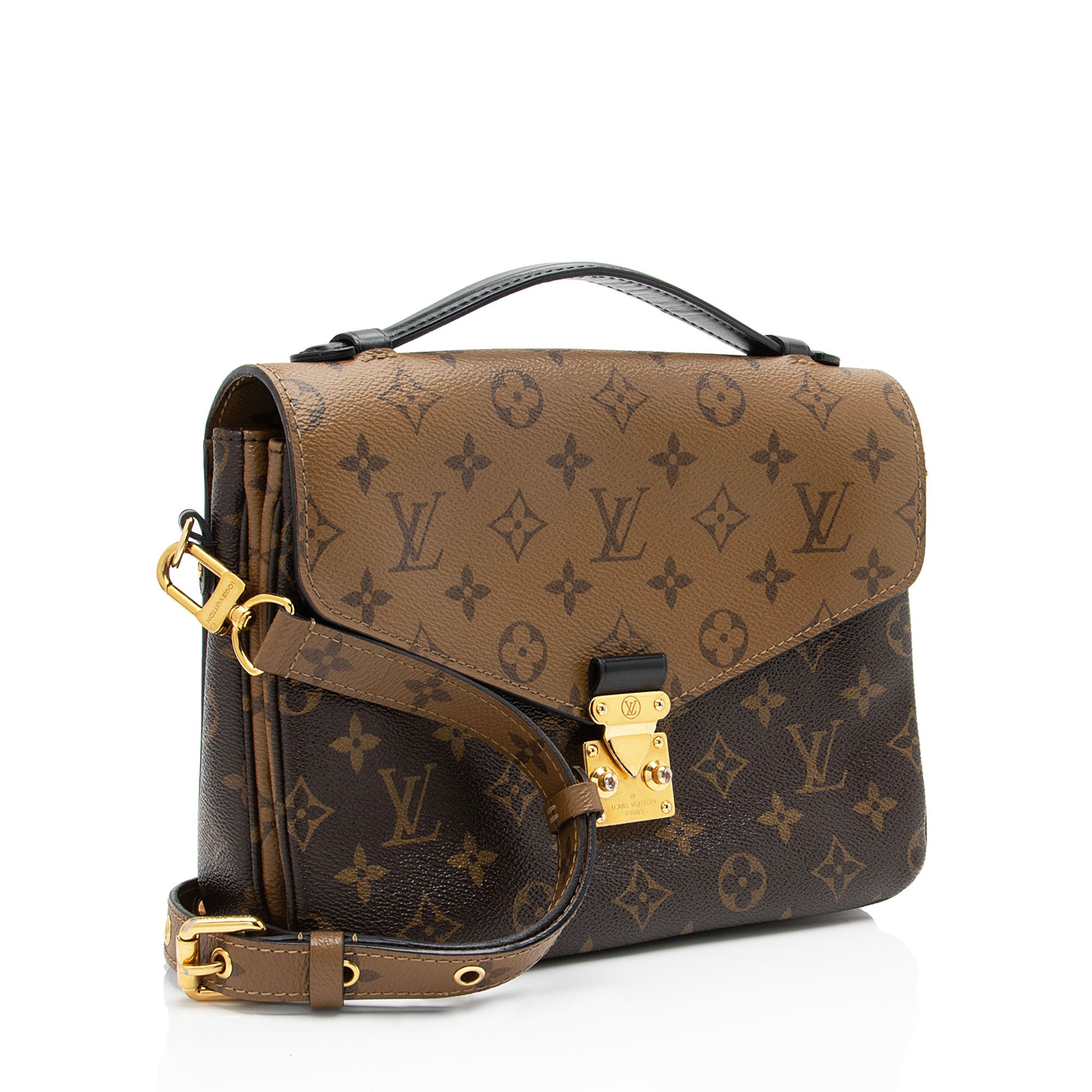 Louis Vuitton Reverse Monogram Pochette Metis Shoulder Bag (SHF-3aCnRe)