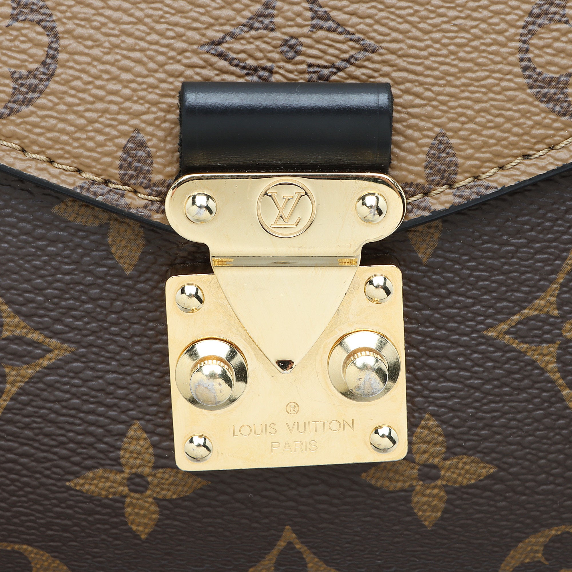 Louis Vuitton Reverse Monogram Pochette Metis Shoulder Bag