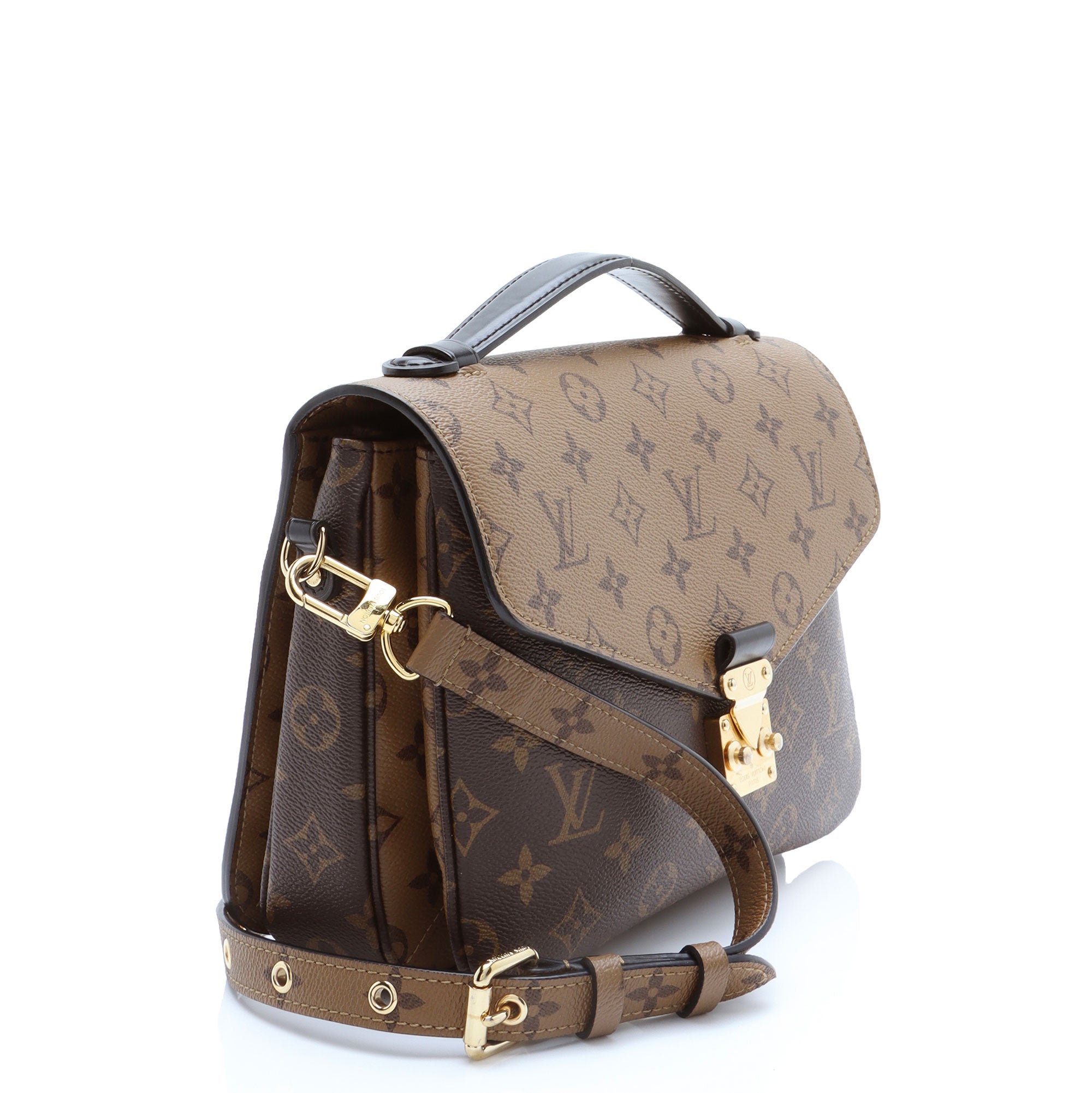 Louis Vuitton Reverse Monogram Pochette Metis Shoulder Bag