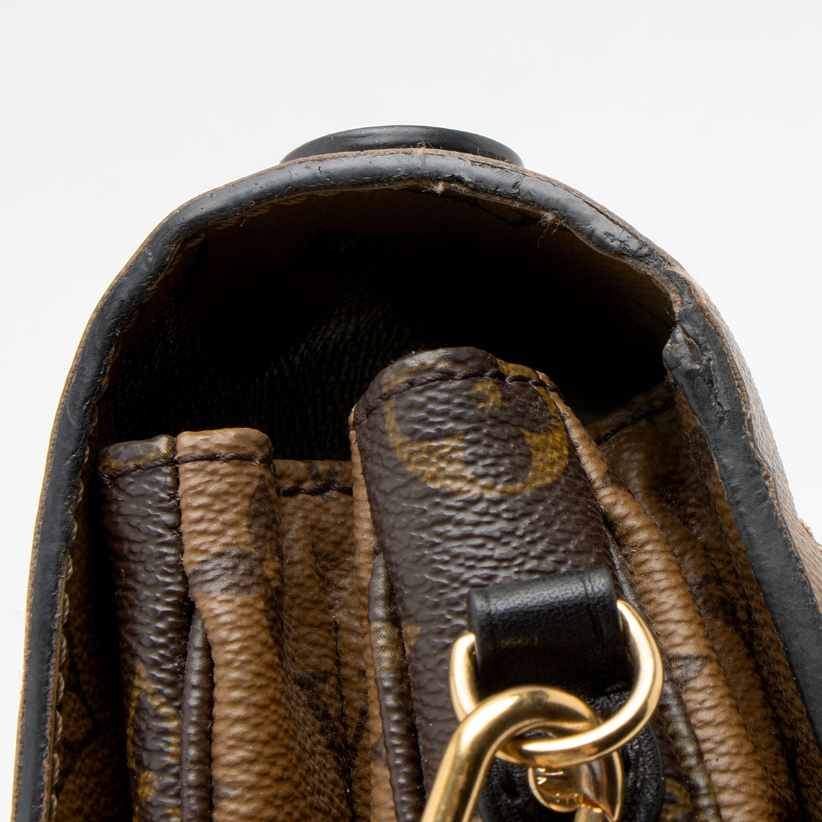 Louis Vuitton Reverse Monogram Pochette Metis Shoulder Bag