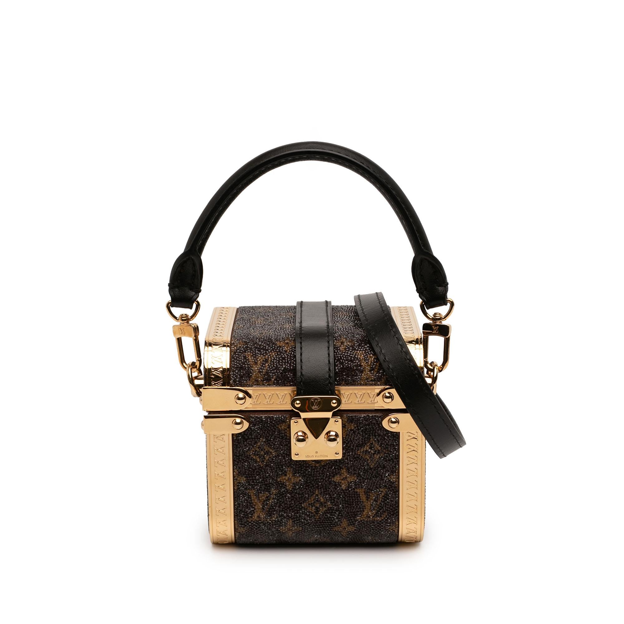 Louis Vuitton Sea Treasure Monogram Satin Treasure Box Satchel