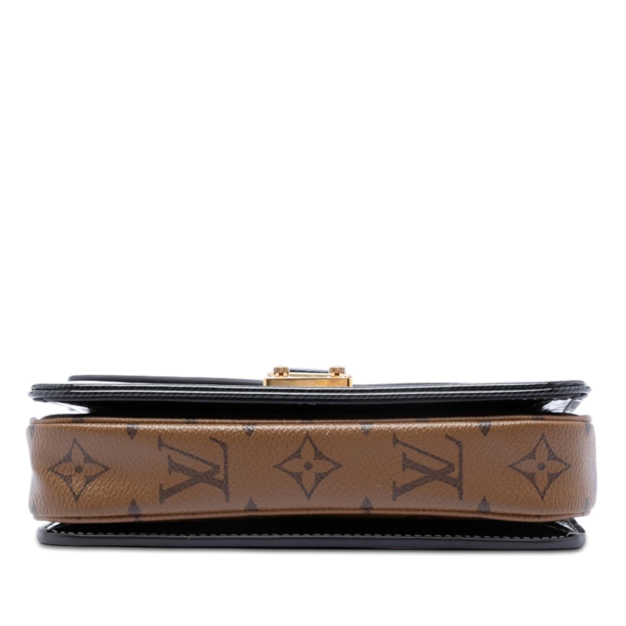 Louis Vuitton Shiny Epi and Monogram Reverse Mini Pochette Metis