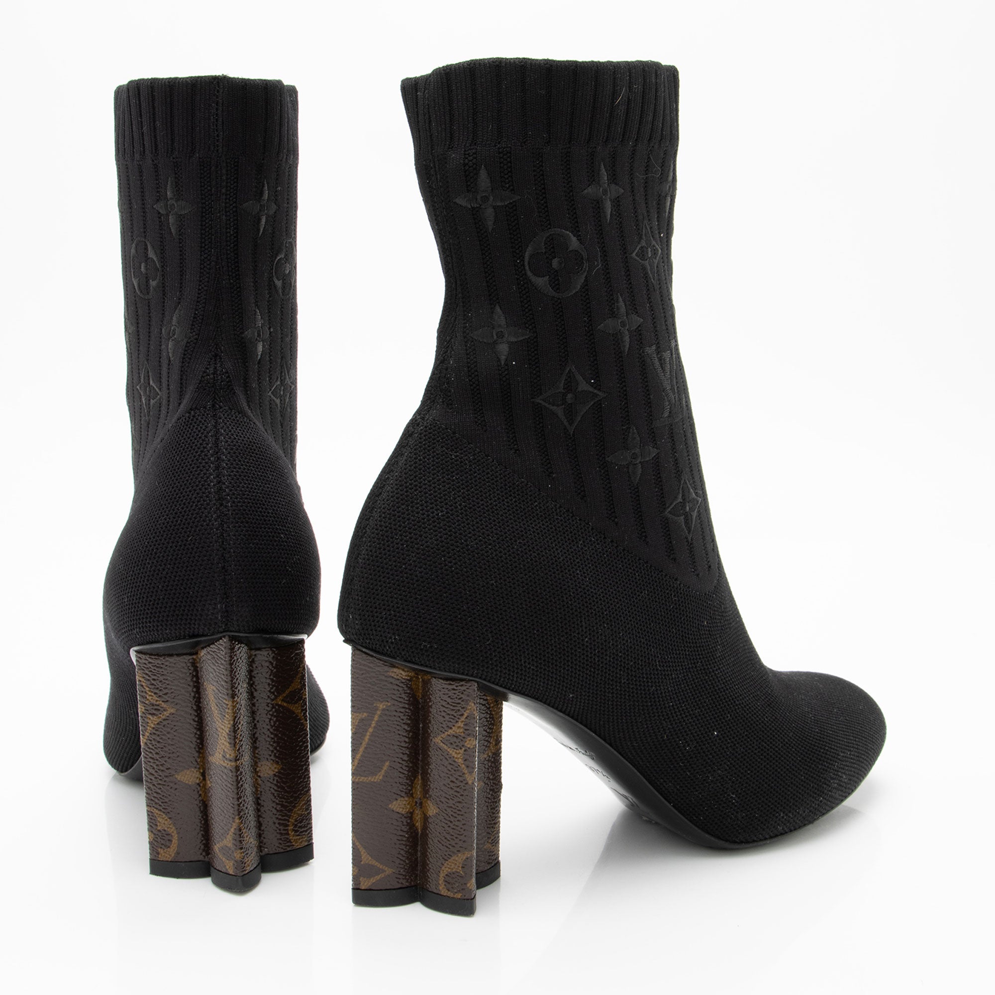 Louis Vuitton Silhouette Ankle Boots - Size 7.5 / 37.5