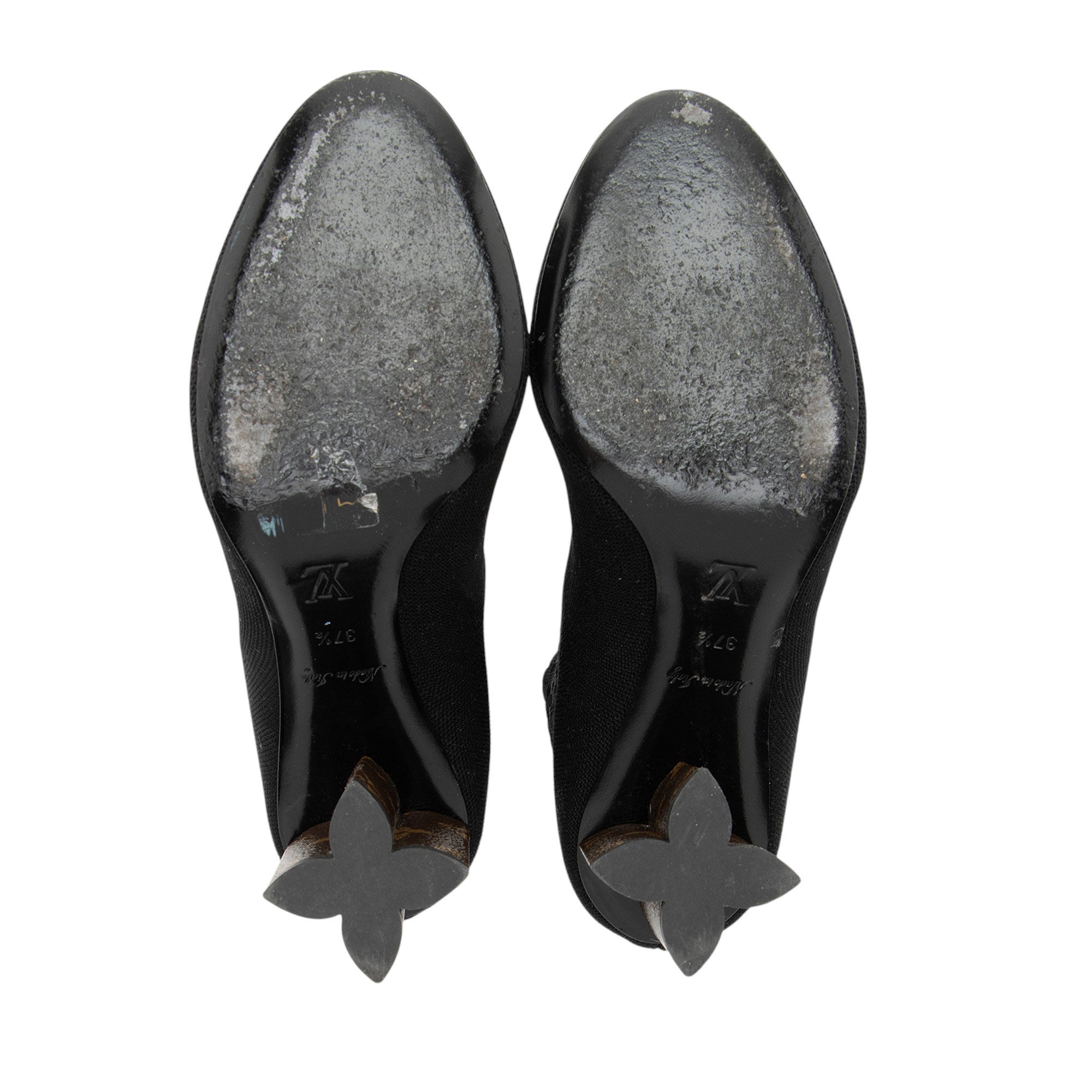 Louis Vuitton Silhouette Ankle Boots - Size 7.5 / 37.5