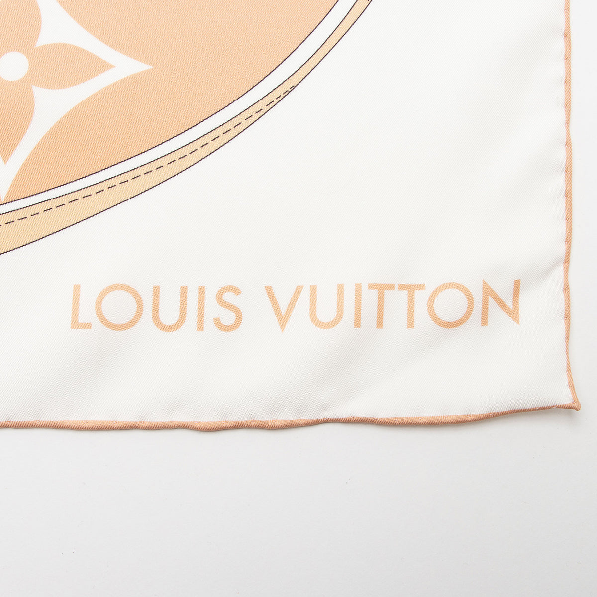 Louis Vuitton Silk Monogram Pool 90cm Scarf
