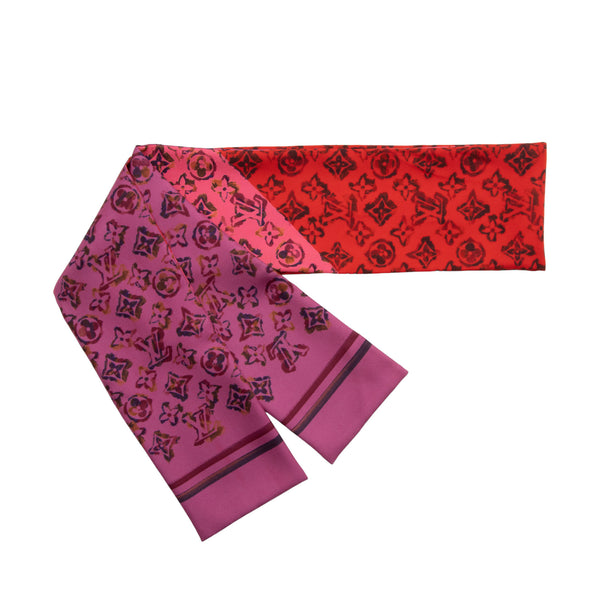 Louis Vuitton Silk Monogram Flowers Bandeau Scarf (SHF-HQrtIY) – LuxeDH