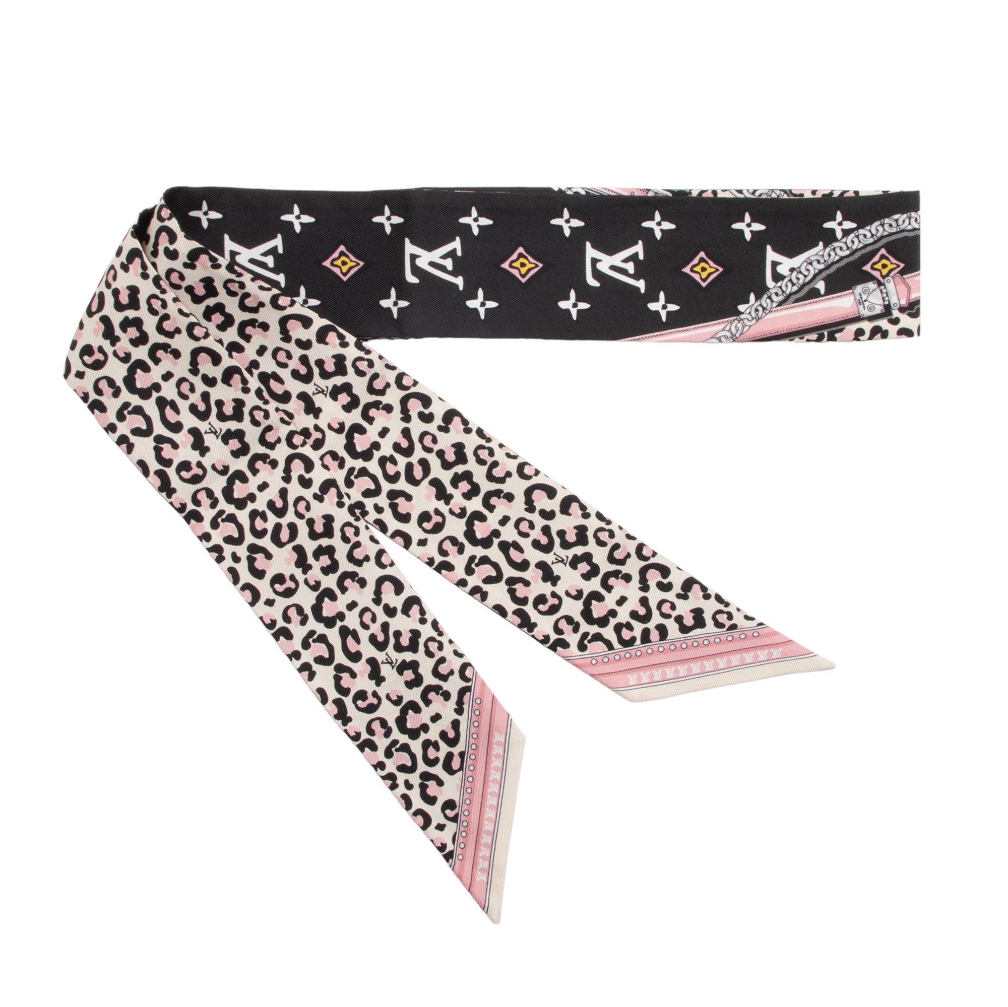 Louis Vuitton Silk Bandeau Scarf (SHF-9WJKHJ)