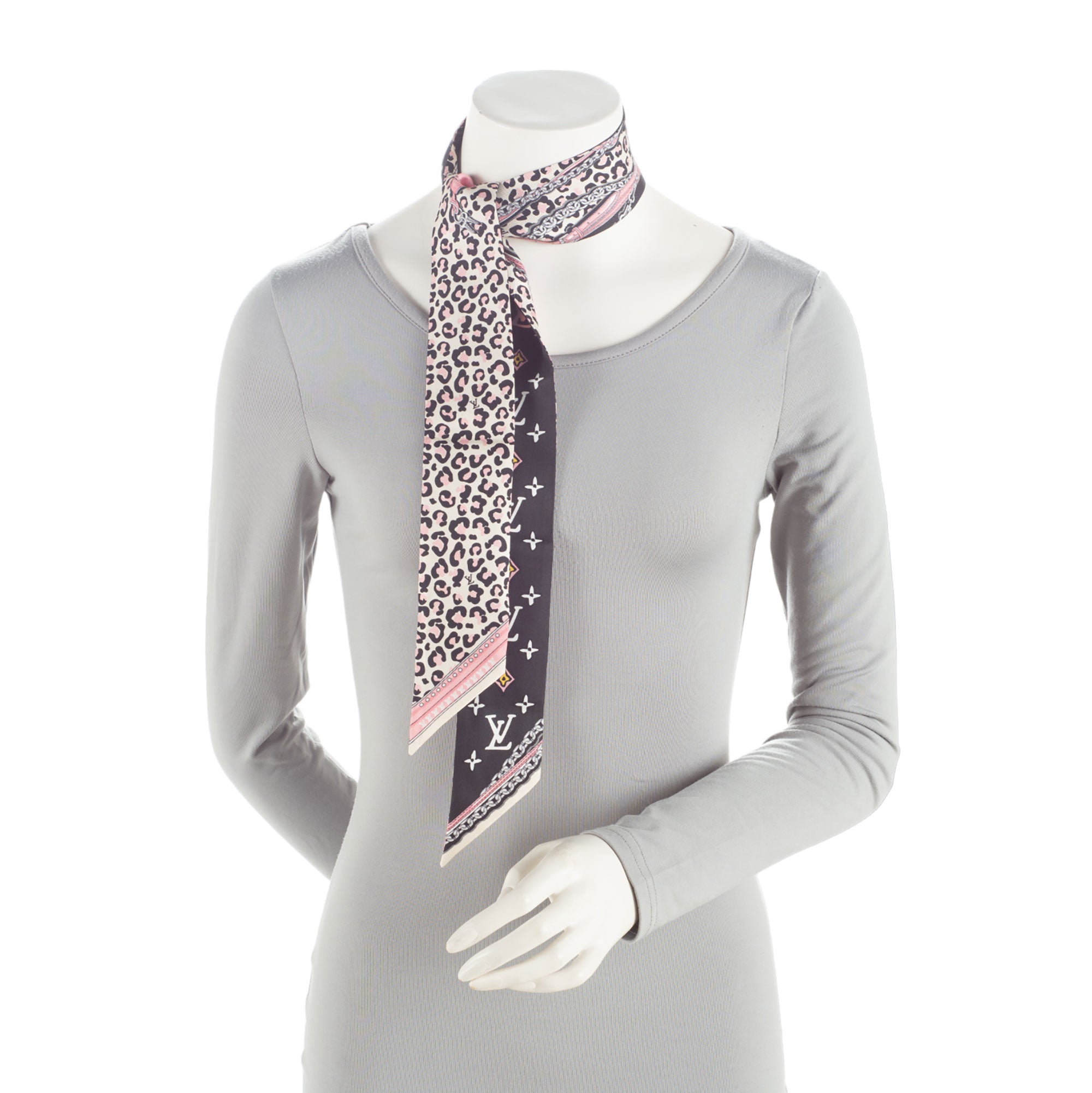 Louis Vuitton Silk Bandeau Scarf (SHF-9WJKHJ)