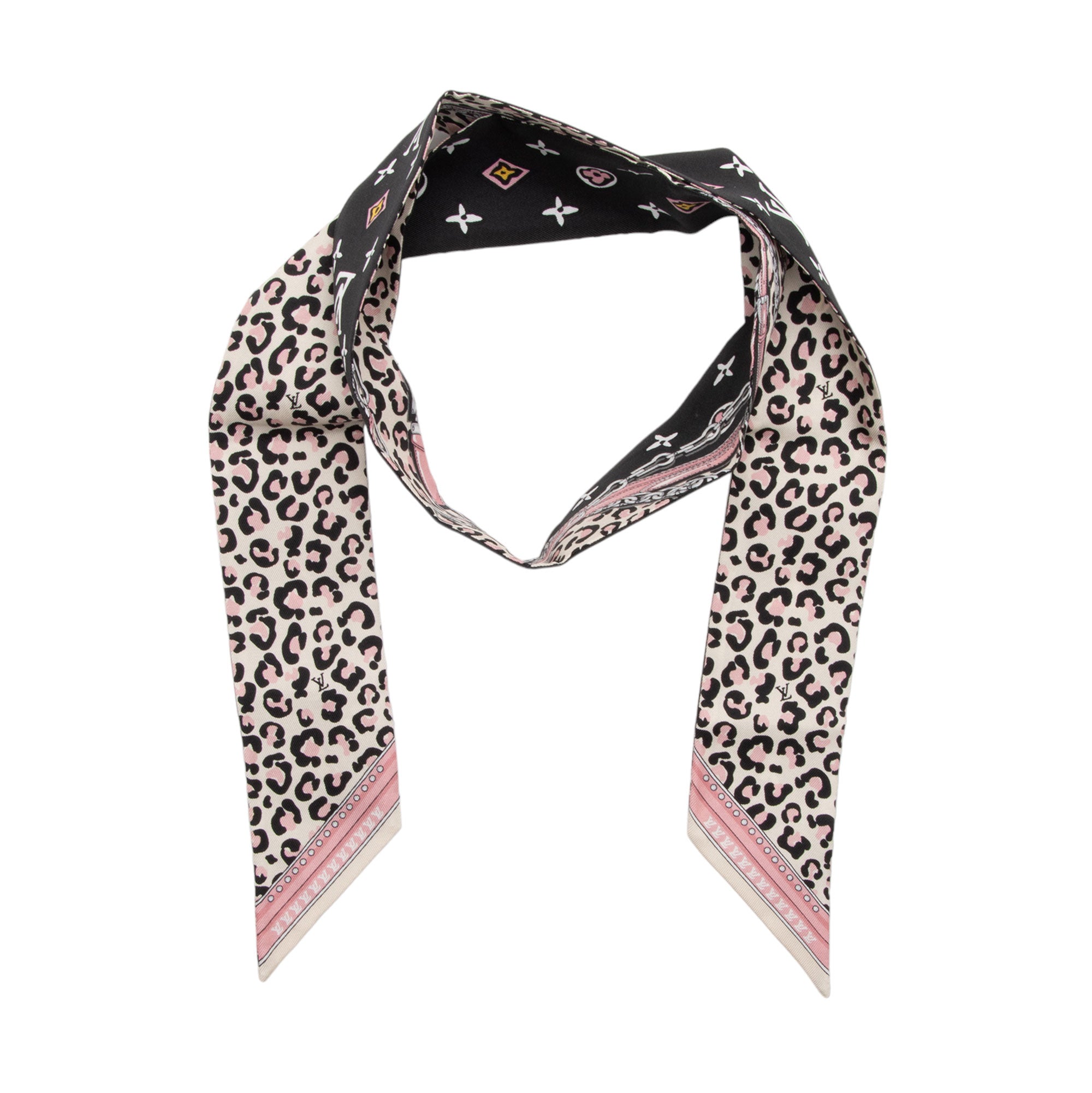 Louis Vuitton Silk Bandeau Scarf (SHF-9WJKHJ)