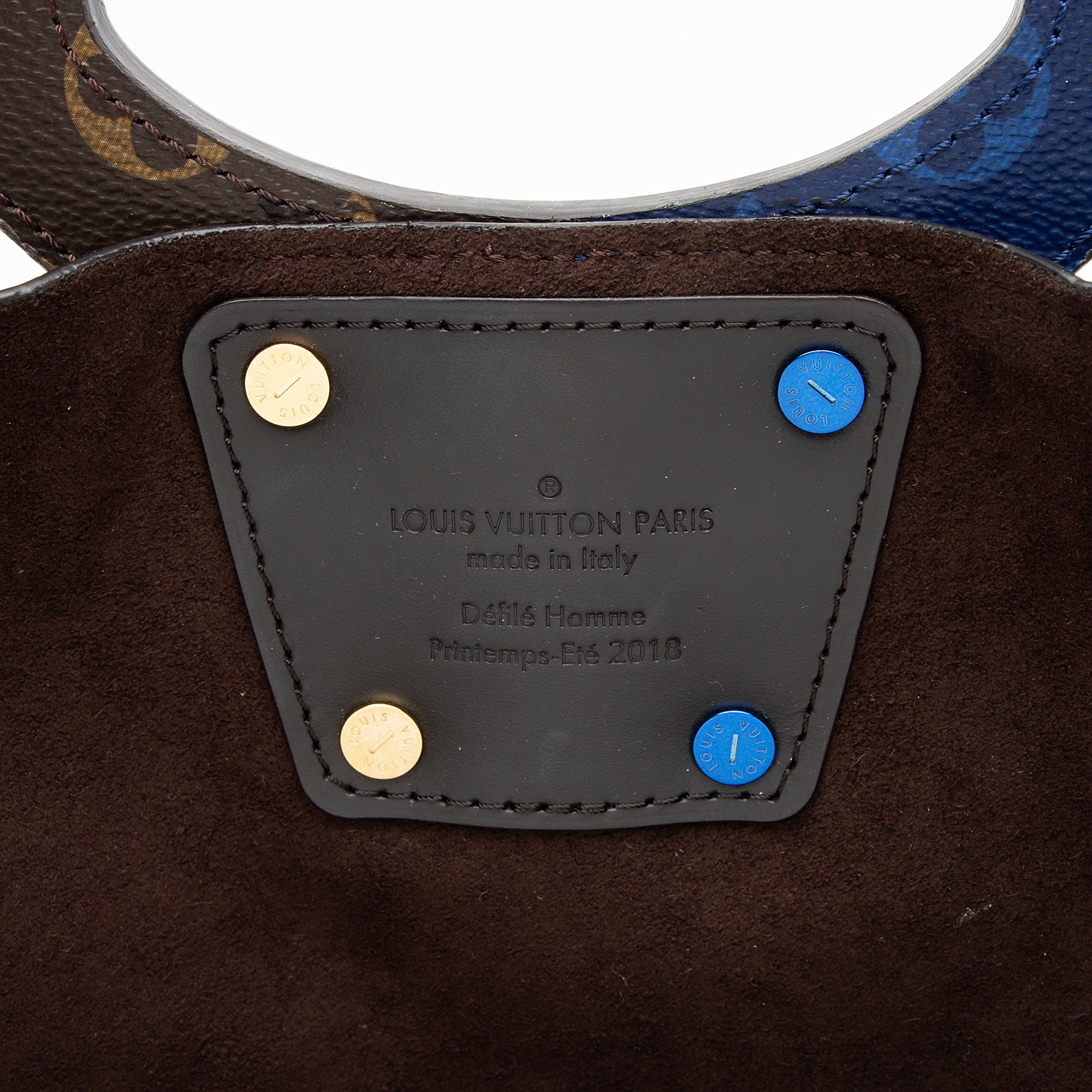 Louis Vuitton Split Monogram Eclipse Canvas N/S Tote