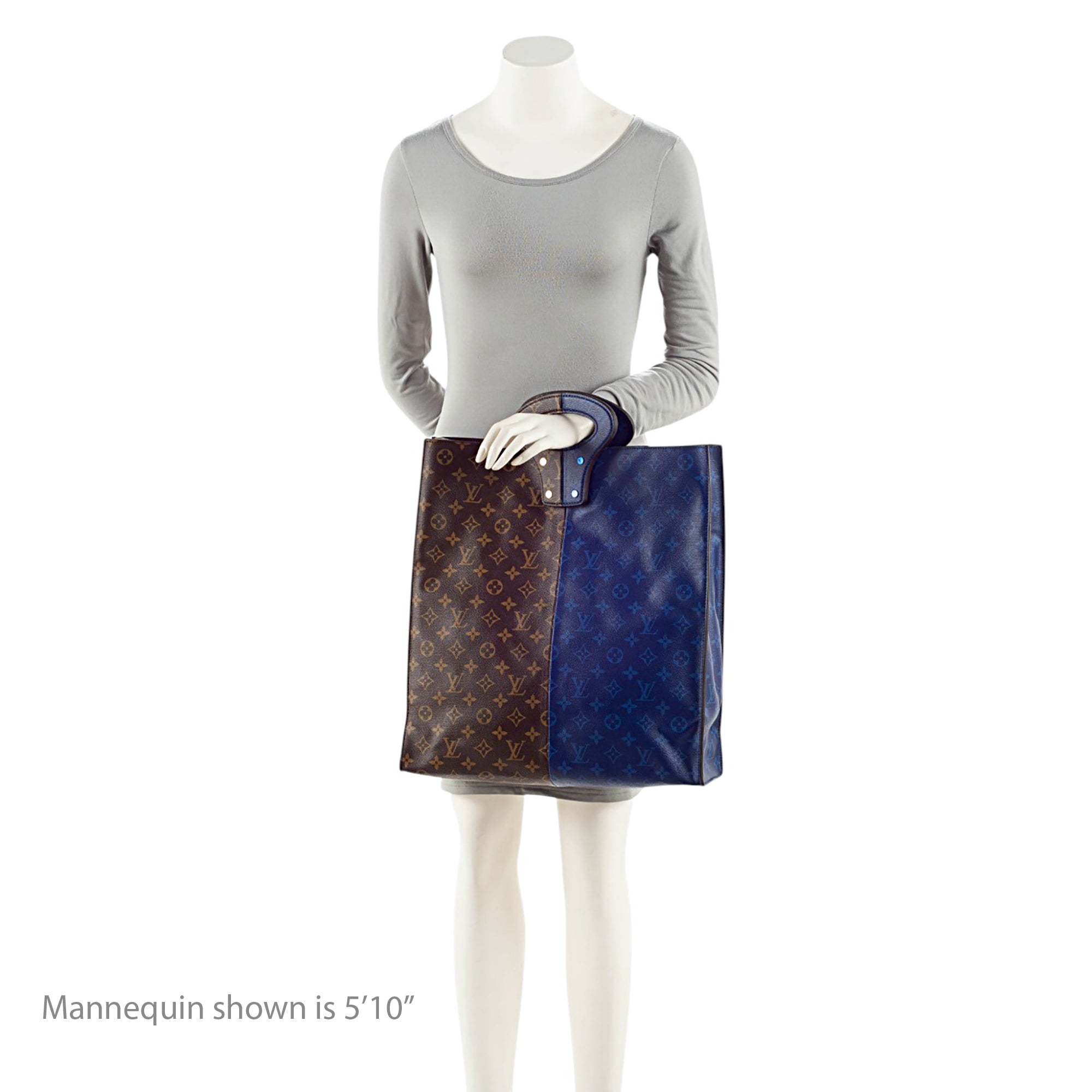 Louis Vuitton Split Monogram Eclipse Canvas N/S Tote