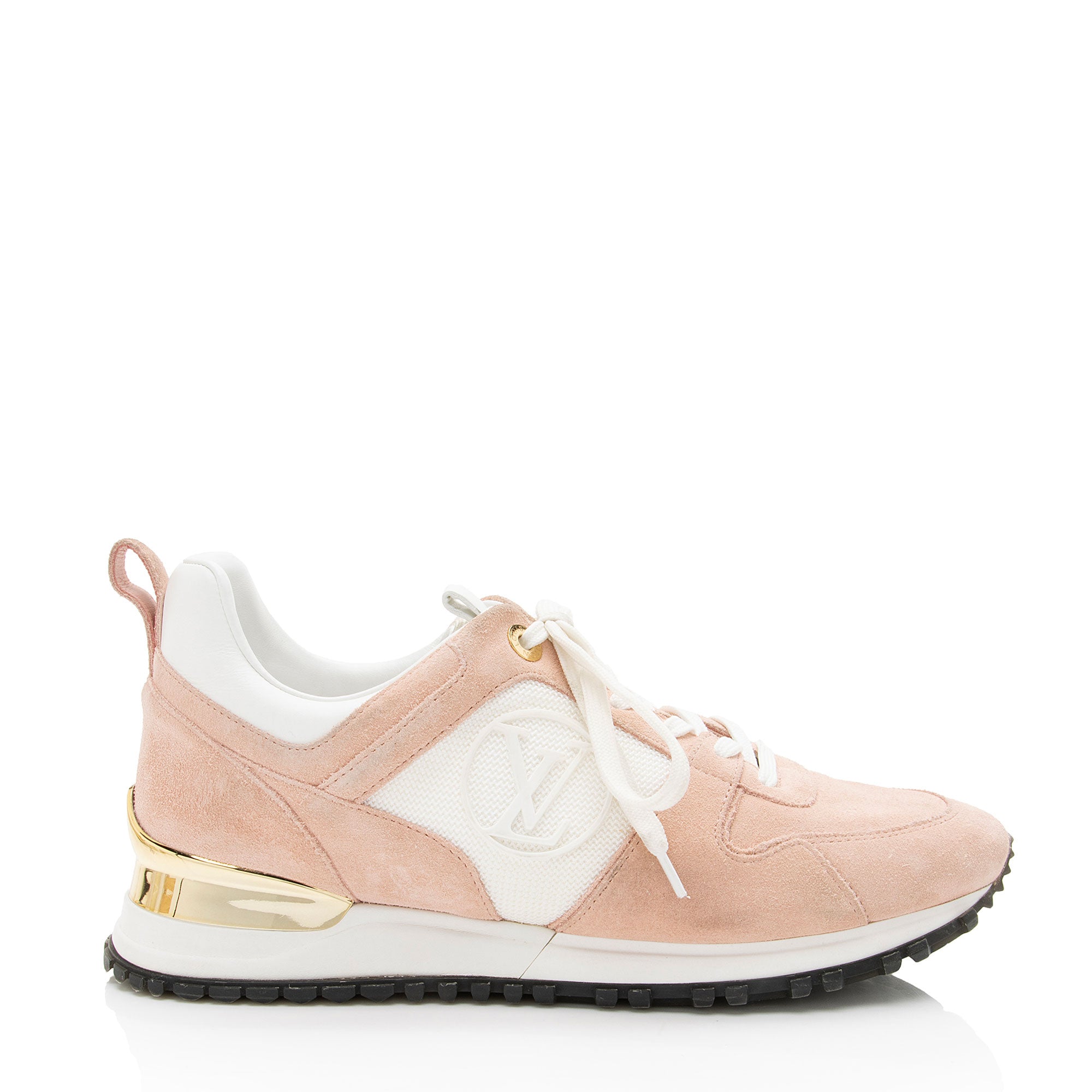 Louis Vuitton Suede Leather Run Away Sneakers - Size 8 / 38