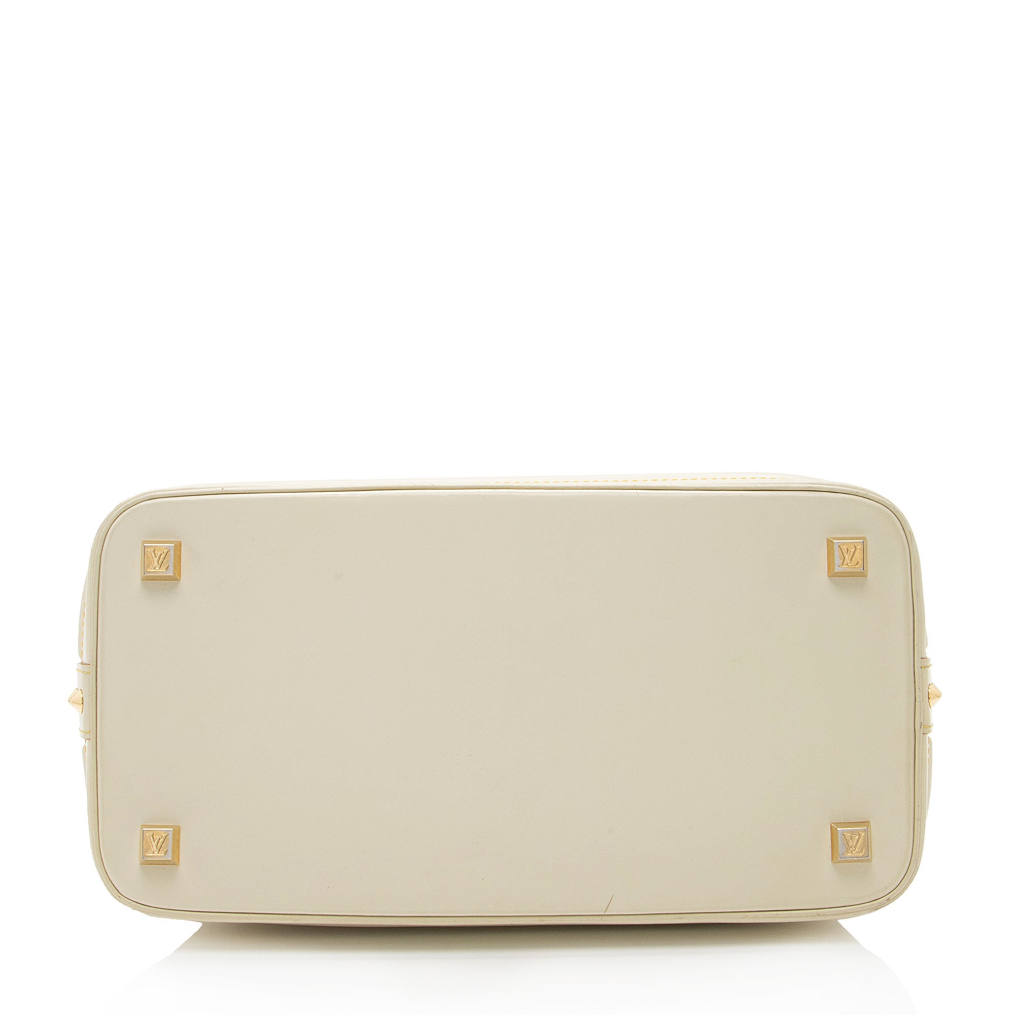 Louis Vuitton Suhali Leather Lockit MM Satchel